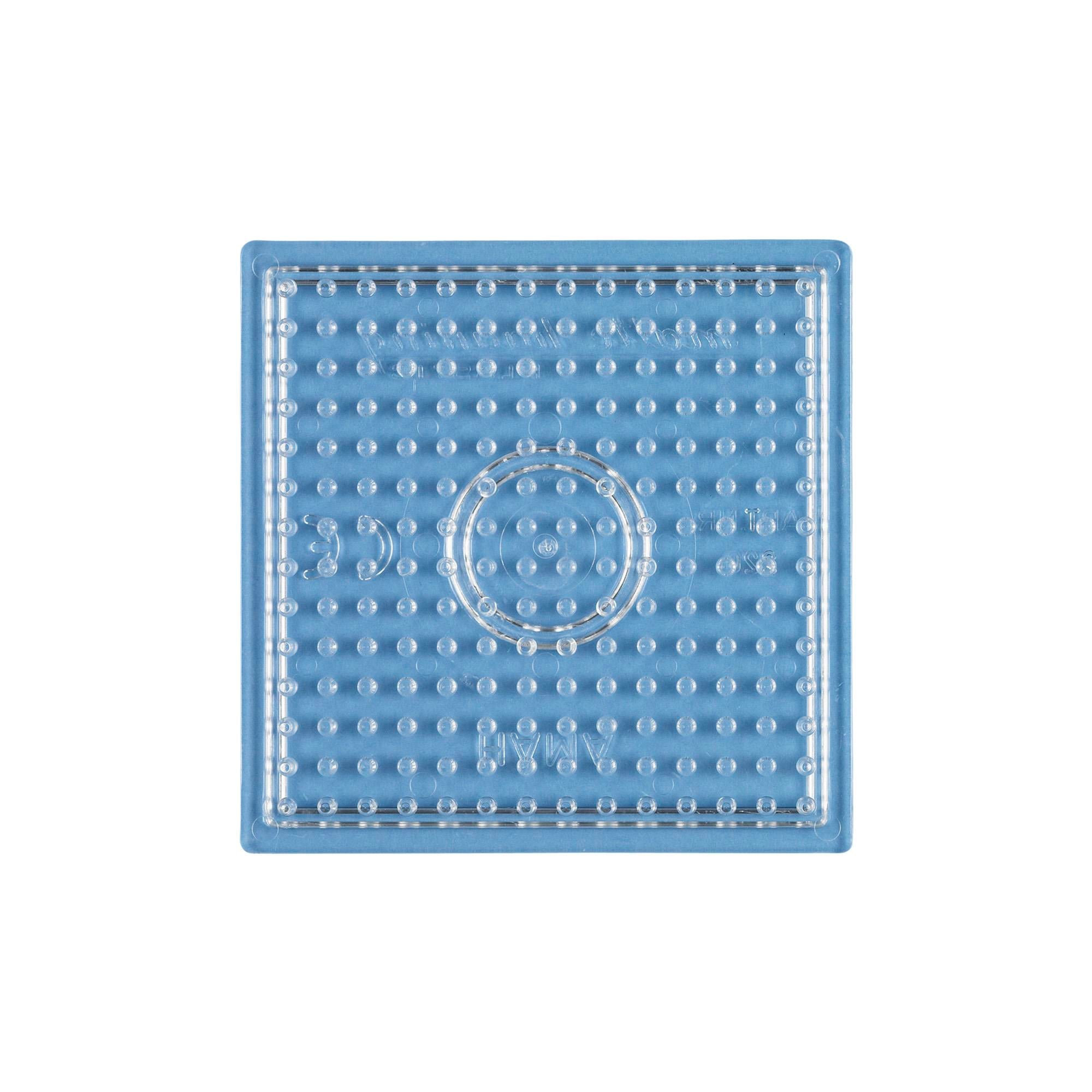 Hama Midi Boncuk Tablası - Küçük Kare Şeffaf