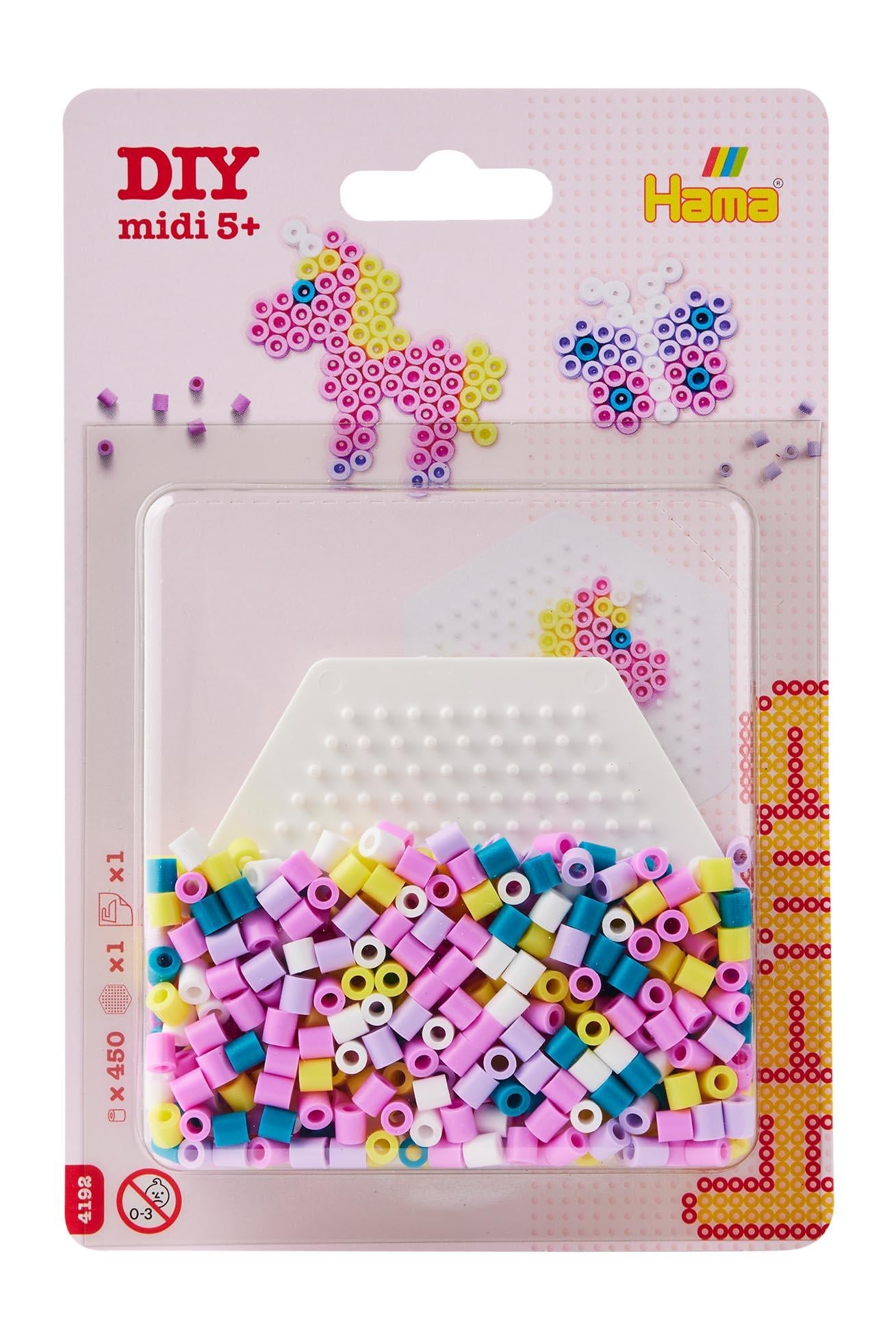 Hama Midi Küçük Unicorn ve Kelebek Boncuk Seti