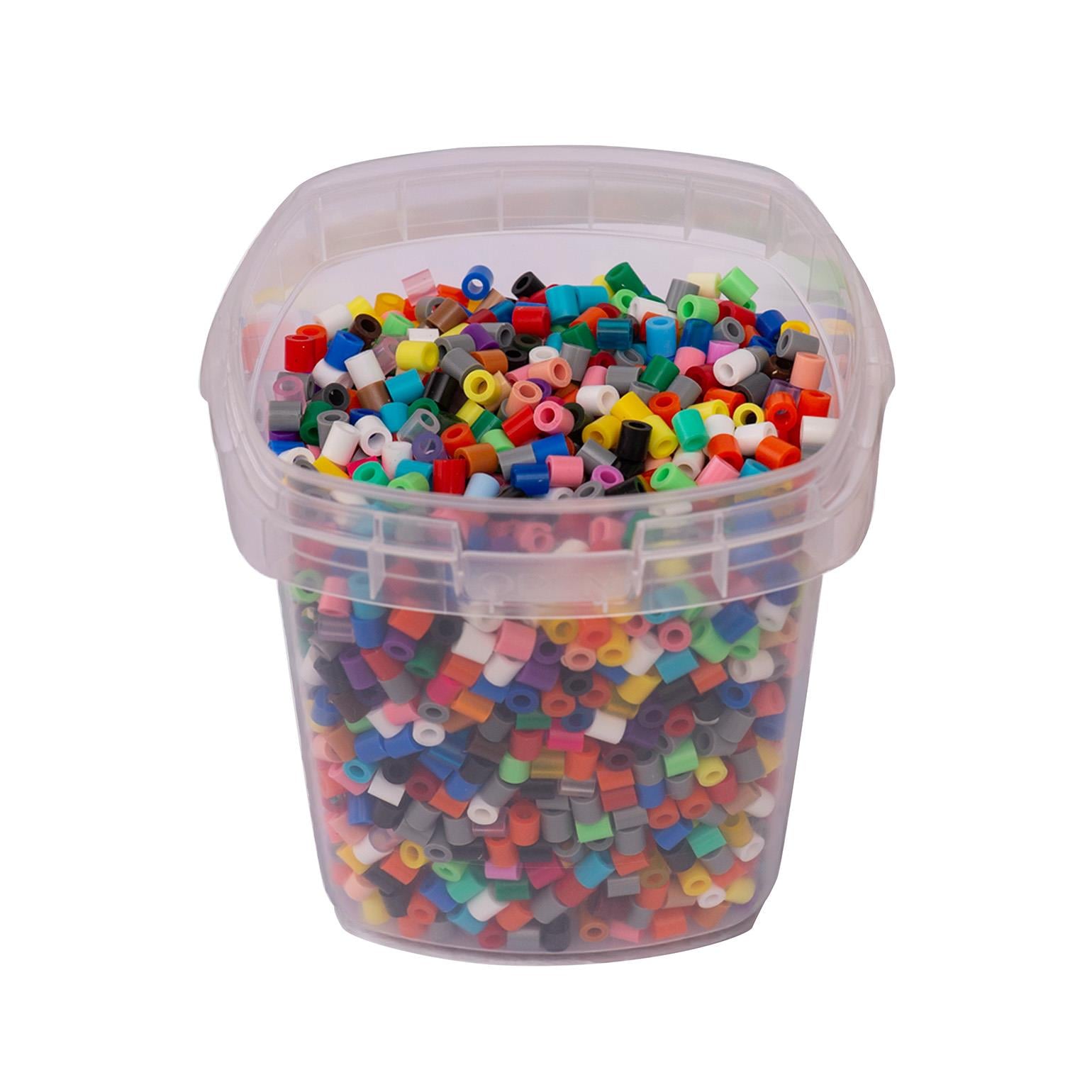 Kap İçinde 3.000'lik Karışık Renk Hama Boncuk