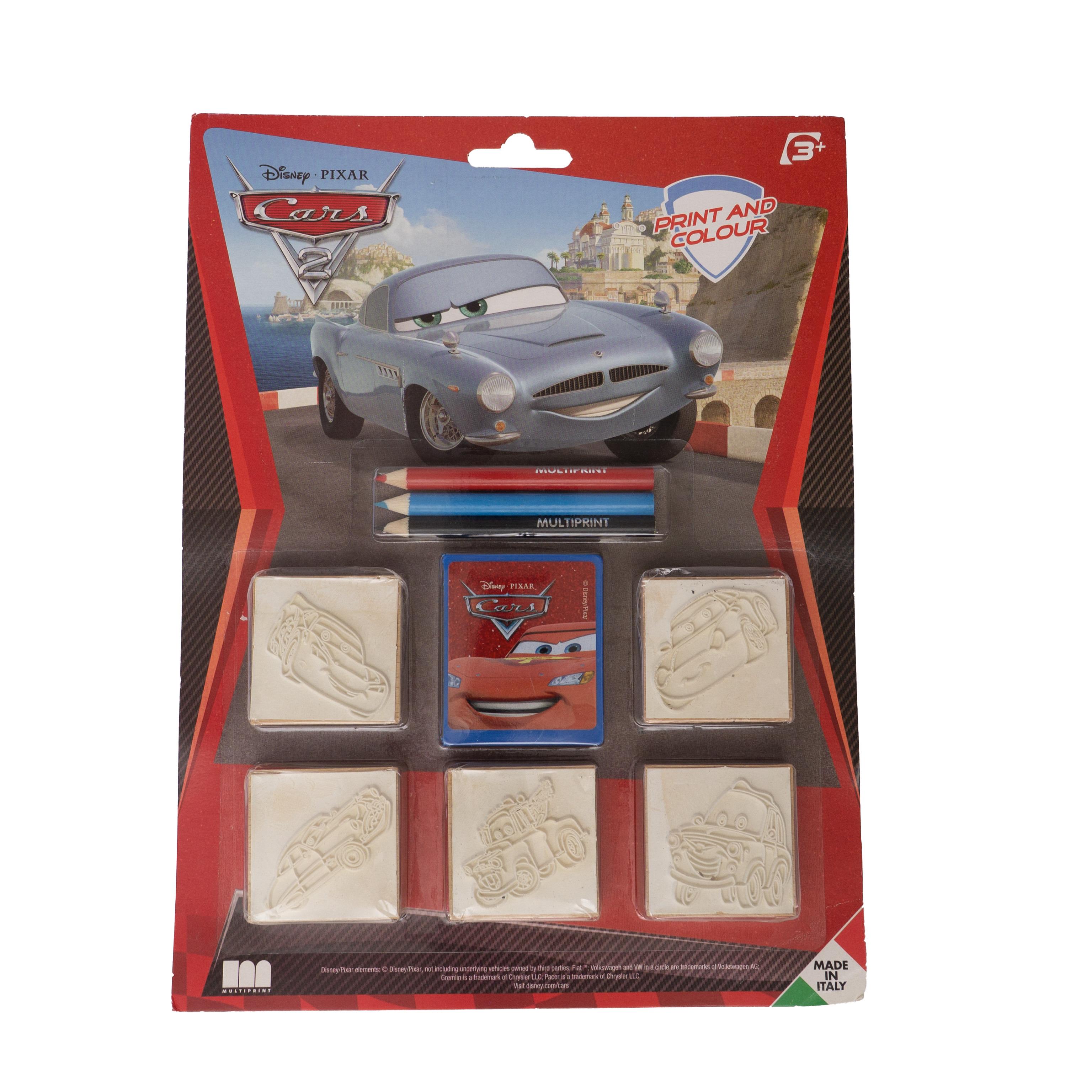 Multiprint Disney Cars Arabalar Baskı Seti