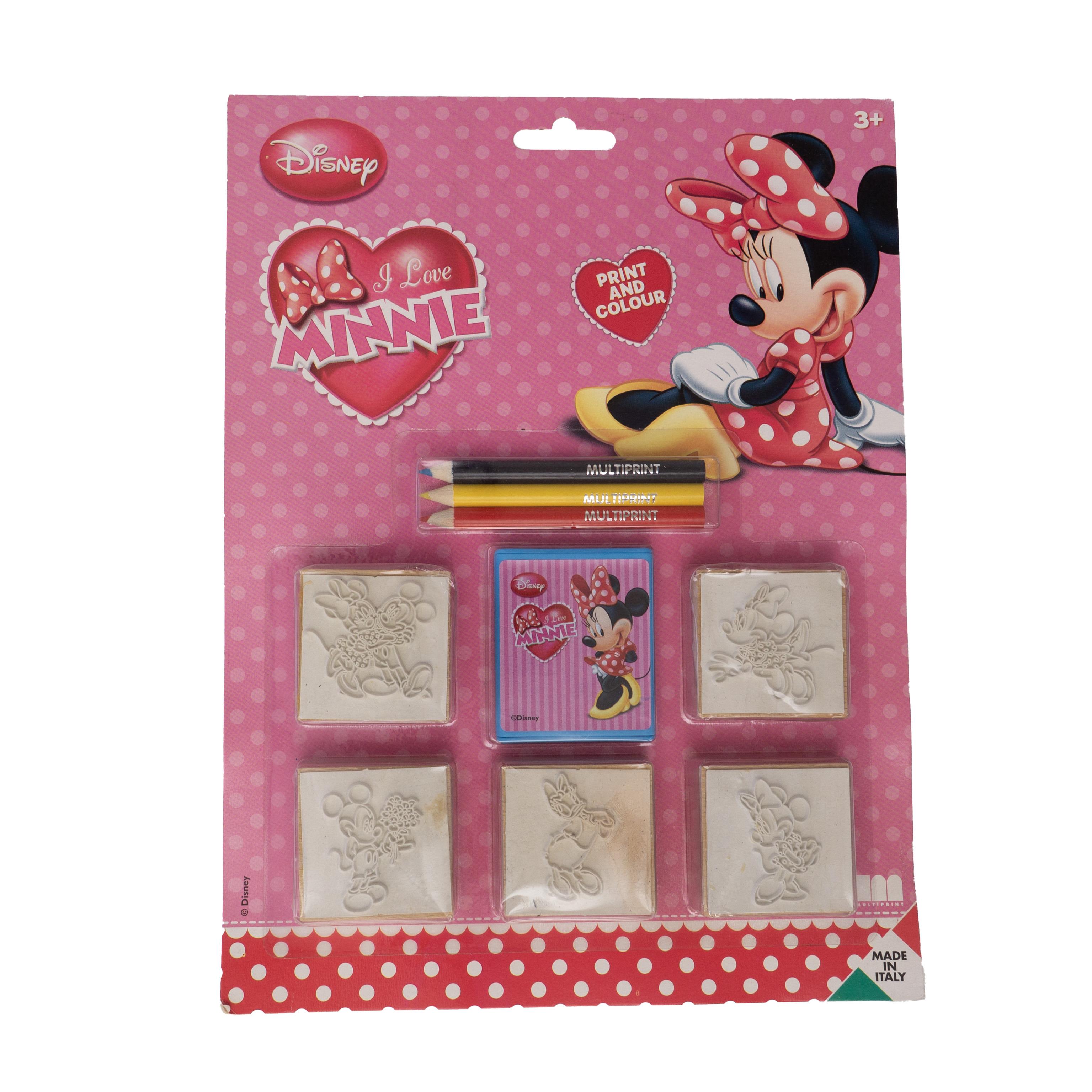 Multiprint Minnie Baskı Seti 5'li