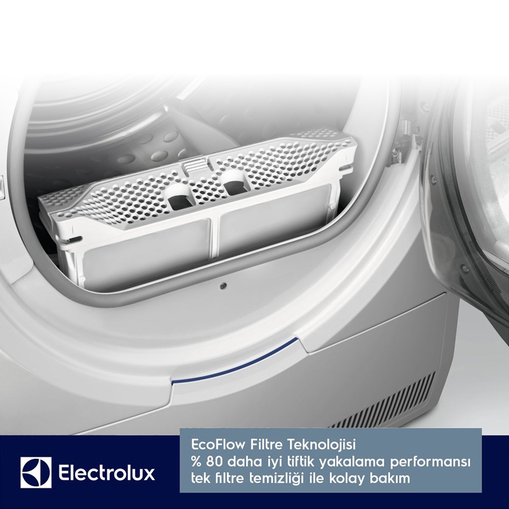 Electrolux Perfectcare EW8H3966IB 800 9 Kg Çamaşır Kurutma Makinesi |  Anatoptan.com