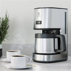 Electrolux E4CM1-6ST 1080 W Aroma Ayarlı Termos Karaflı Inox Kahve Makinesi