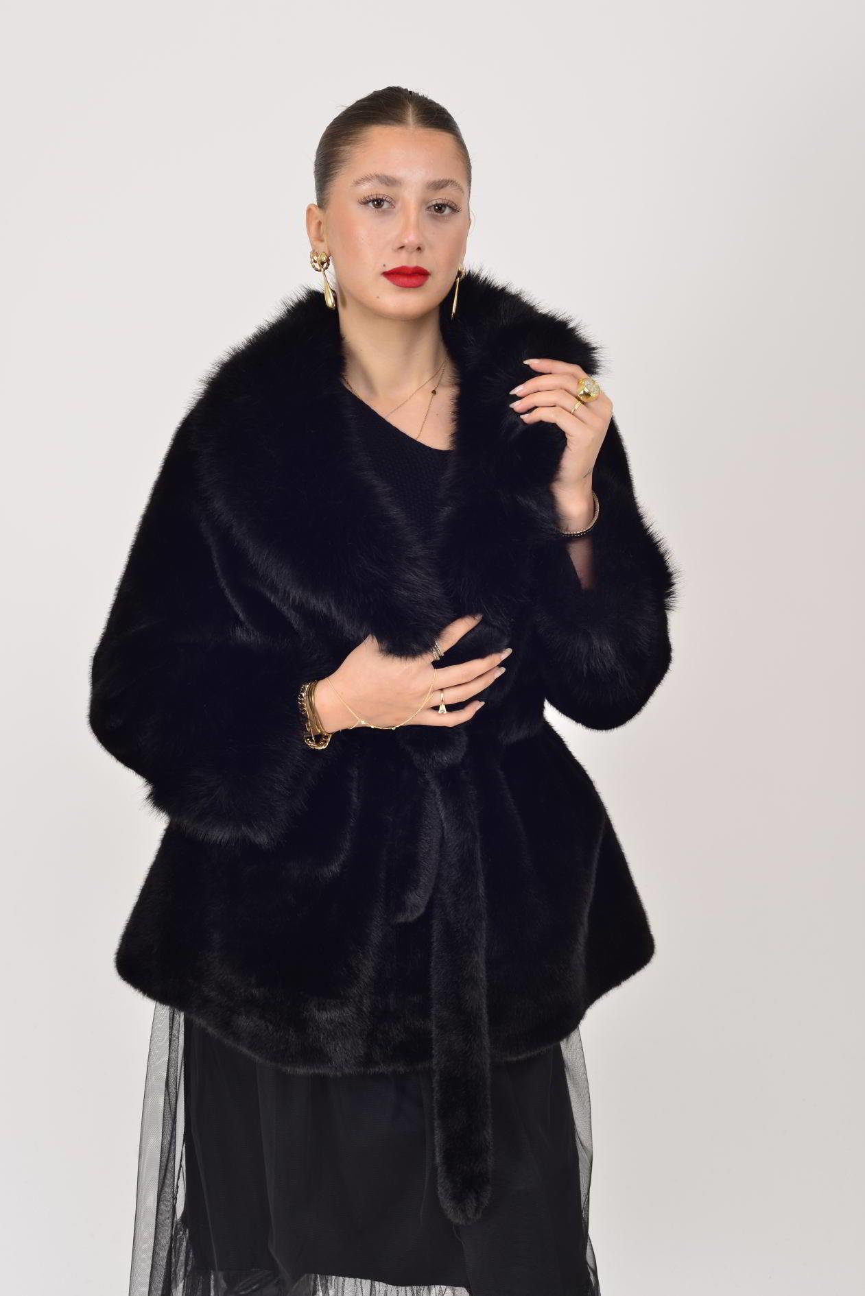 18400 VIOLA KEMER DETAYLI KÜRK