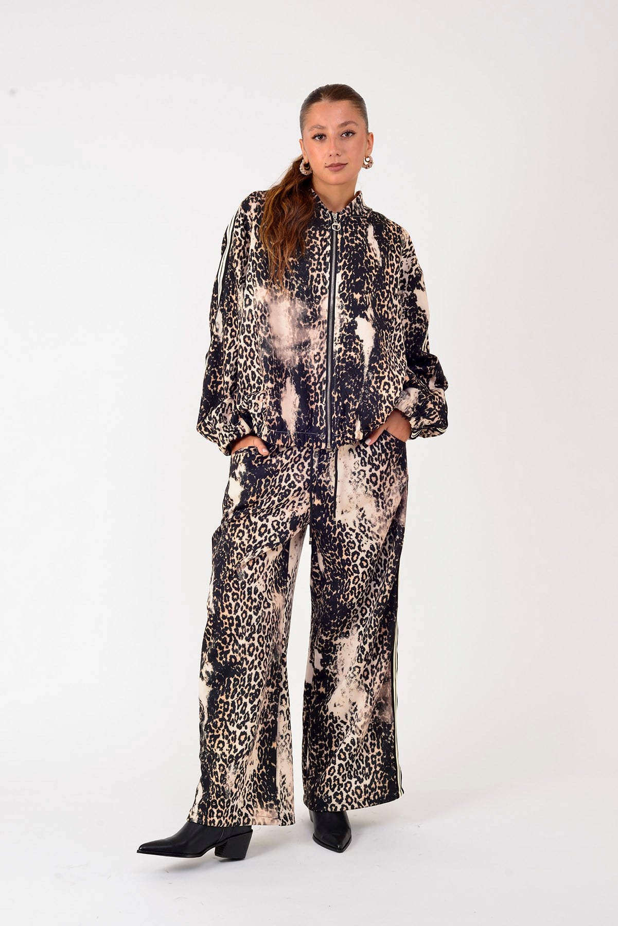 22191 LOVA LEOPAR DESEN 2Lİ TAKIM