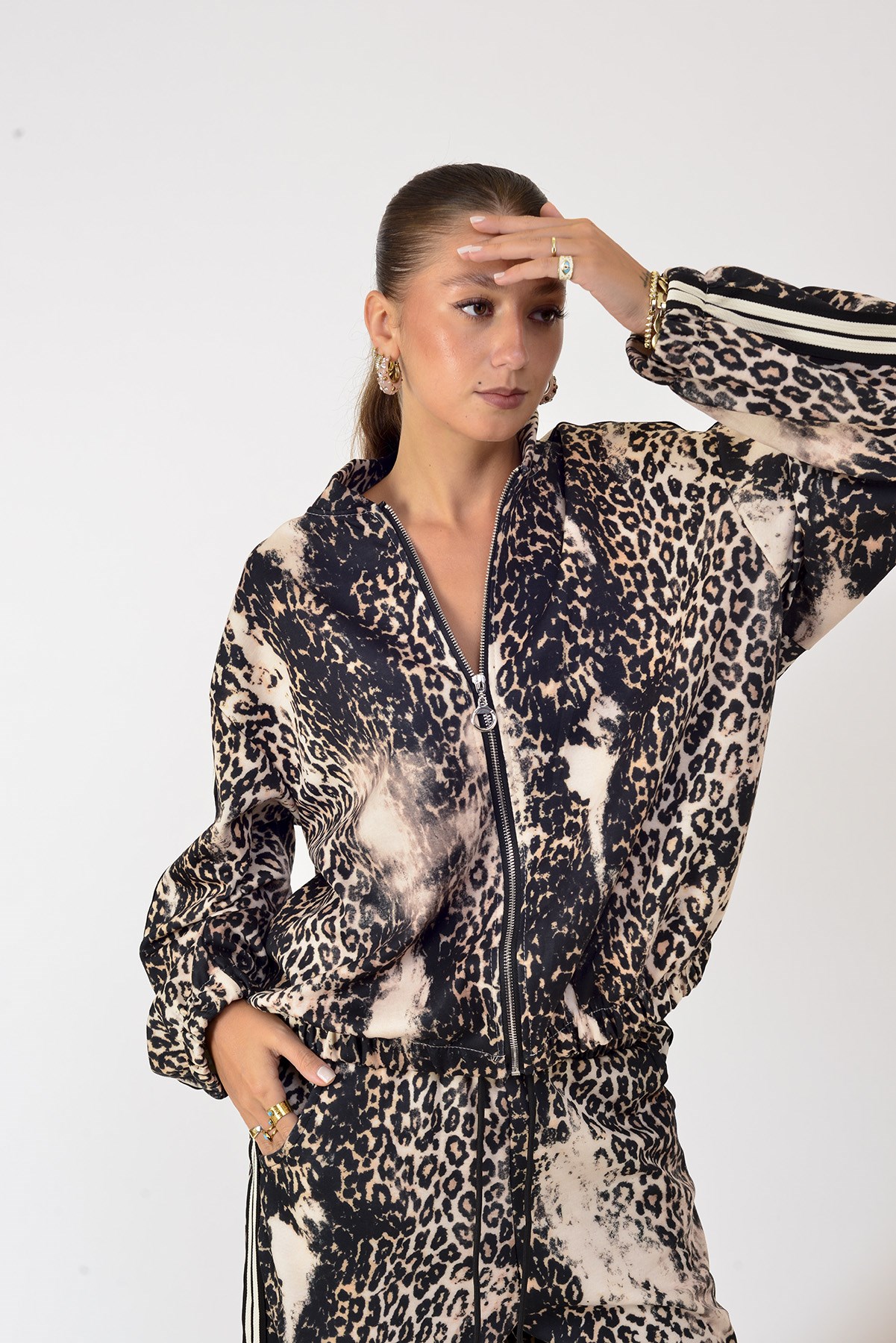 22191 LOVA LEOPAR DESEN 2Lİ TAKIM