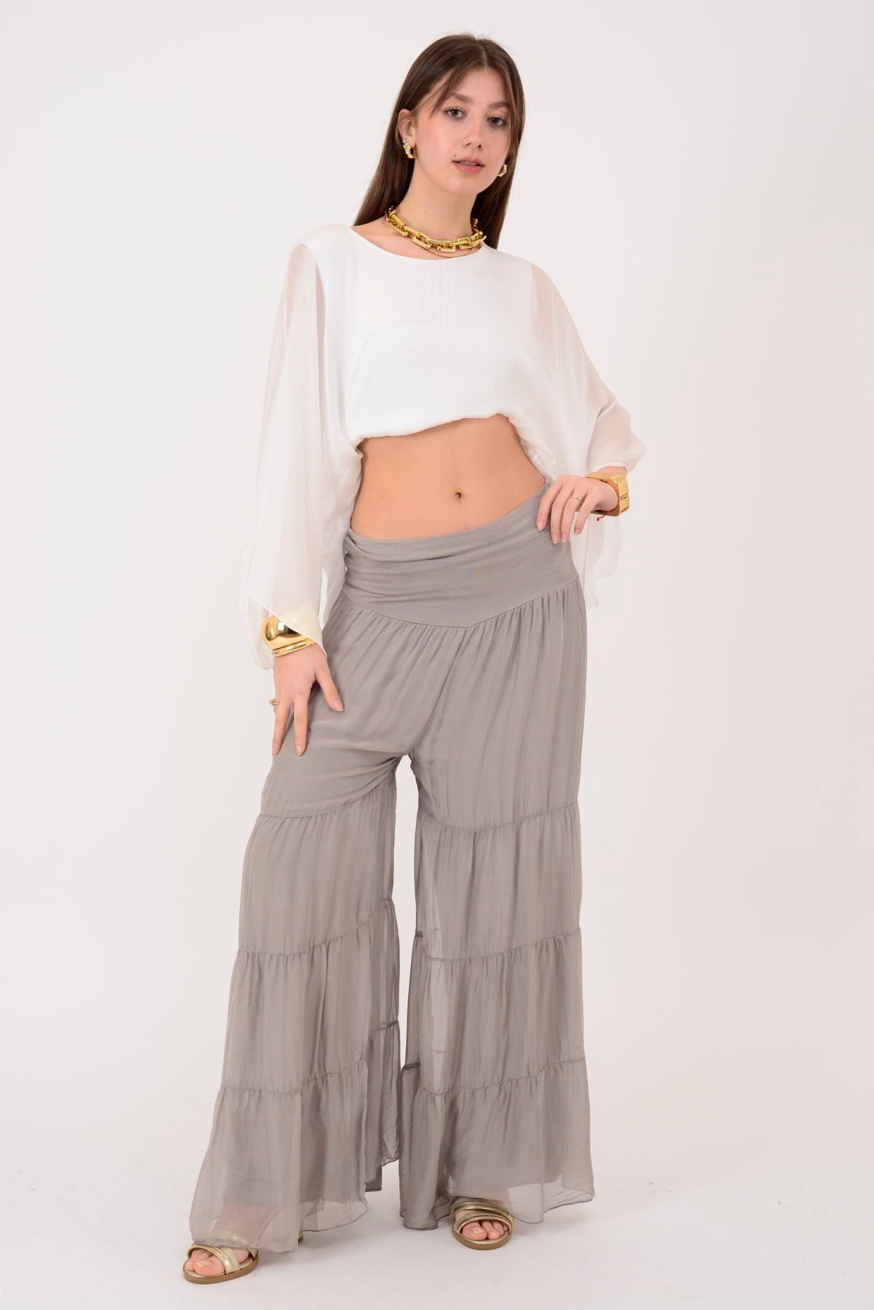 3243 WES İPEK PANTOLON
