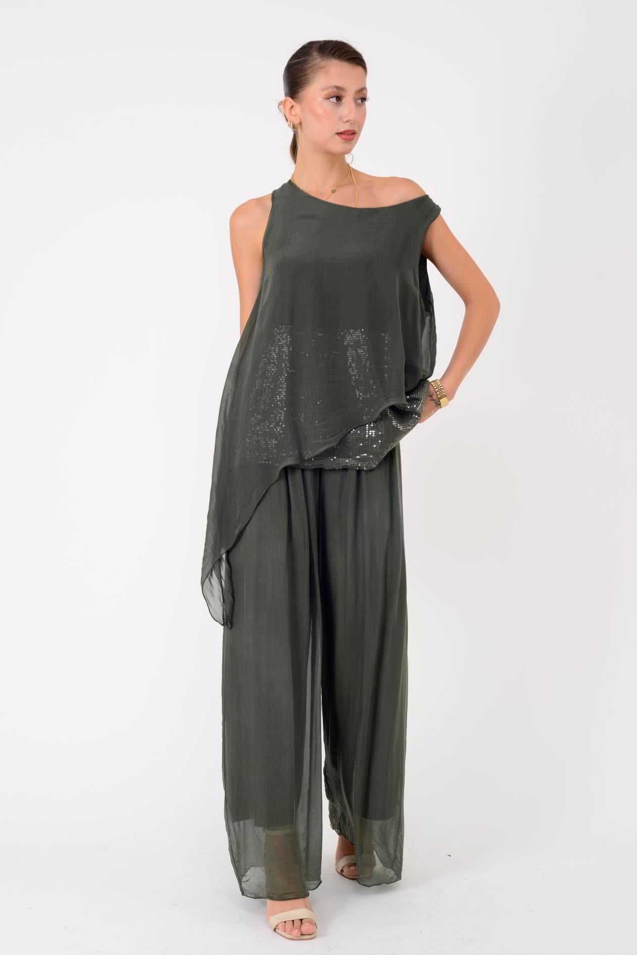 3958 WES İPEK PANTOLON