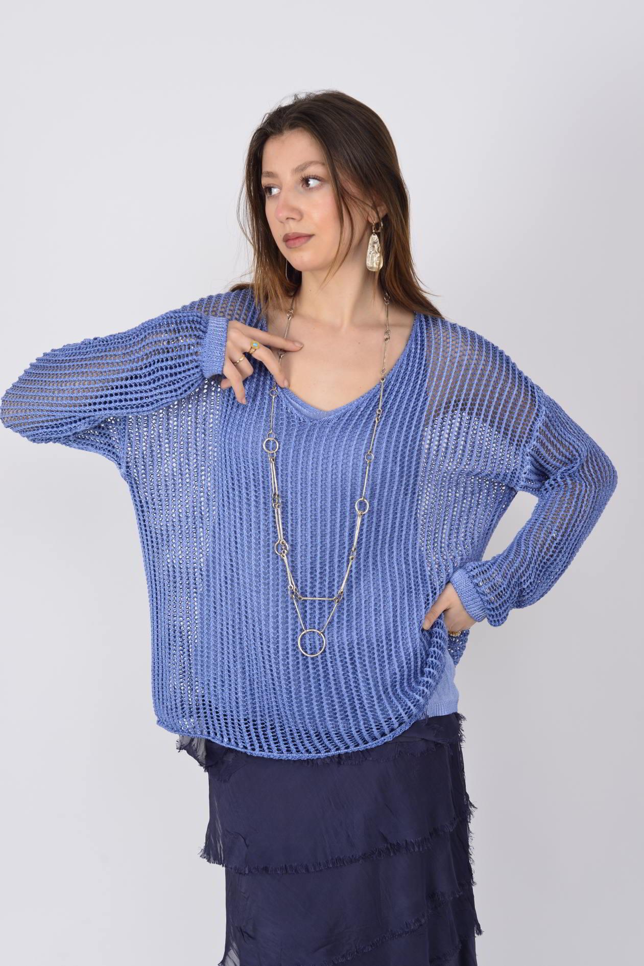 5008 MERRY 2Lİ MERSERİZE BLUZ