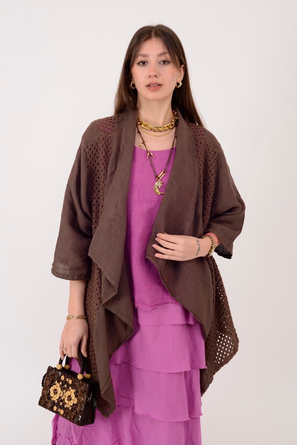 5283 AJURLU MERSERİZE CEKET