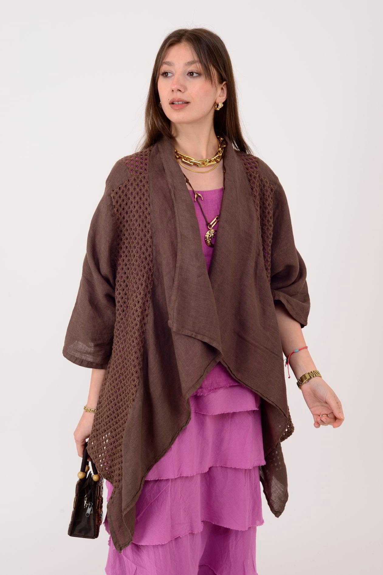 5283 AJURLU MERSERİZE CEKET