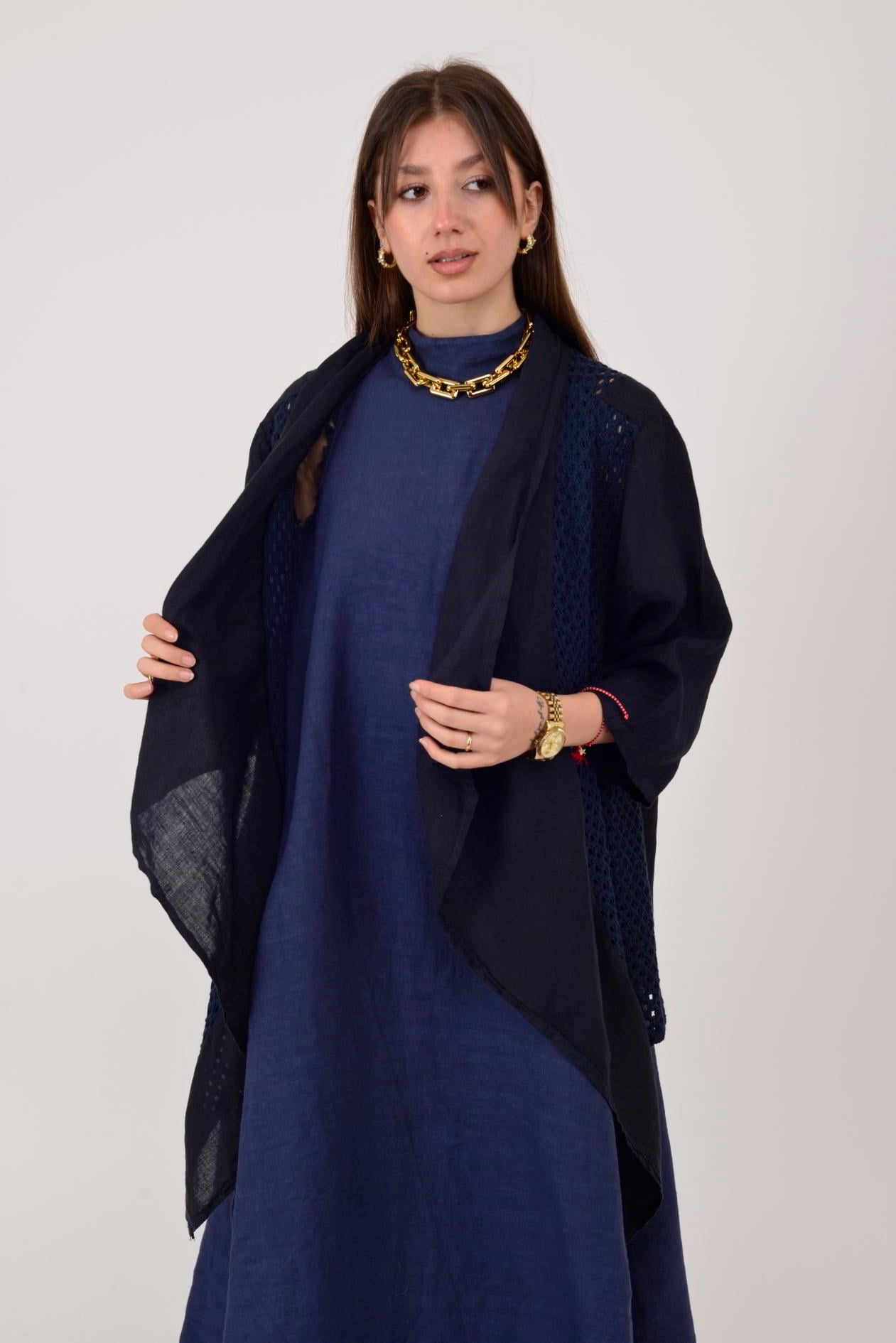 5283 AJURLU MERSERİZE CEKET