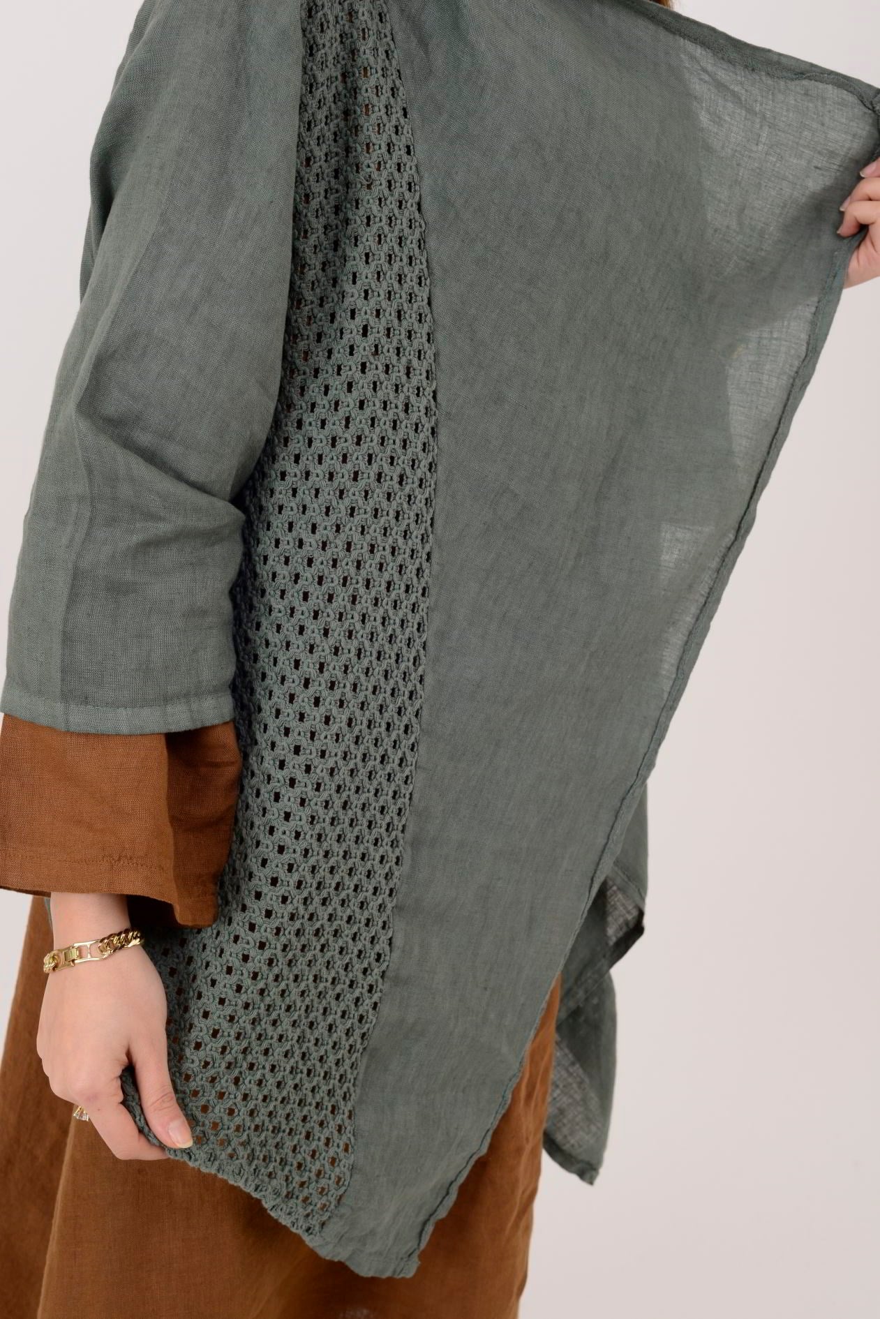 5283 AJURLU MERSERİZE CEKET