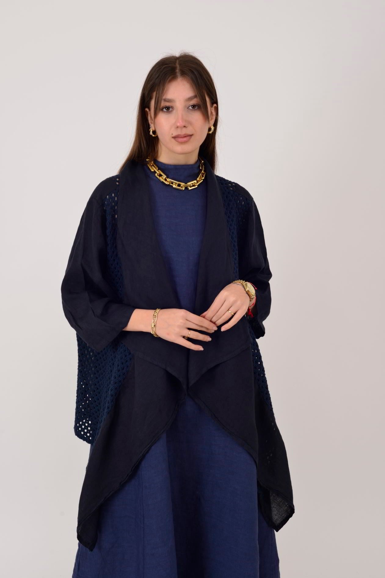 5283 AJURLU MERSERİZE CEKET