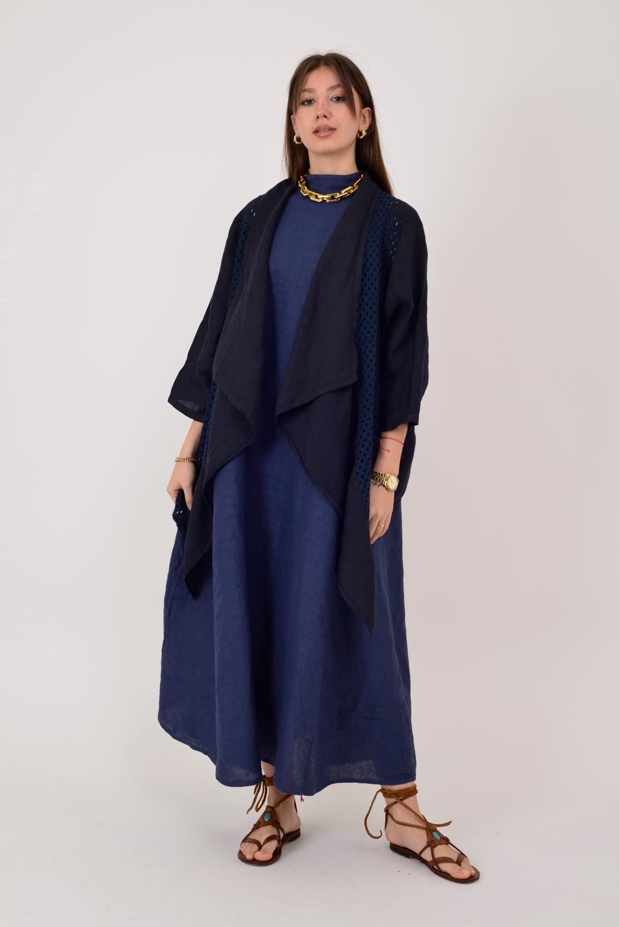 5283 AJURLU MERSERİZE CEKET