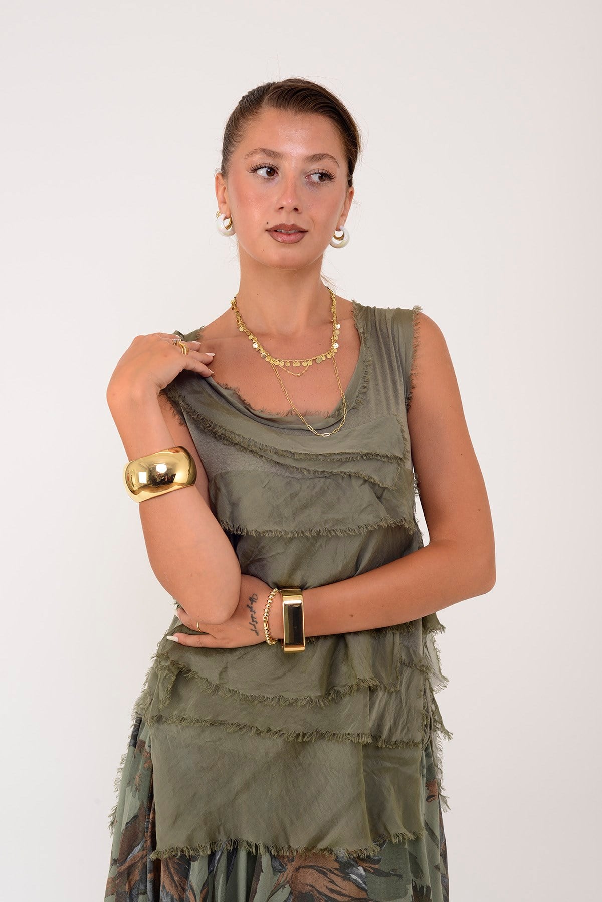 60018 KAT KAT İPEK BLUZ