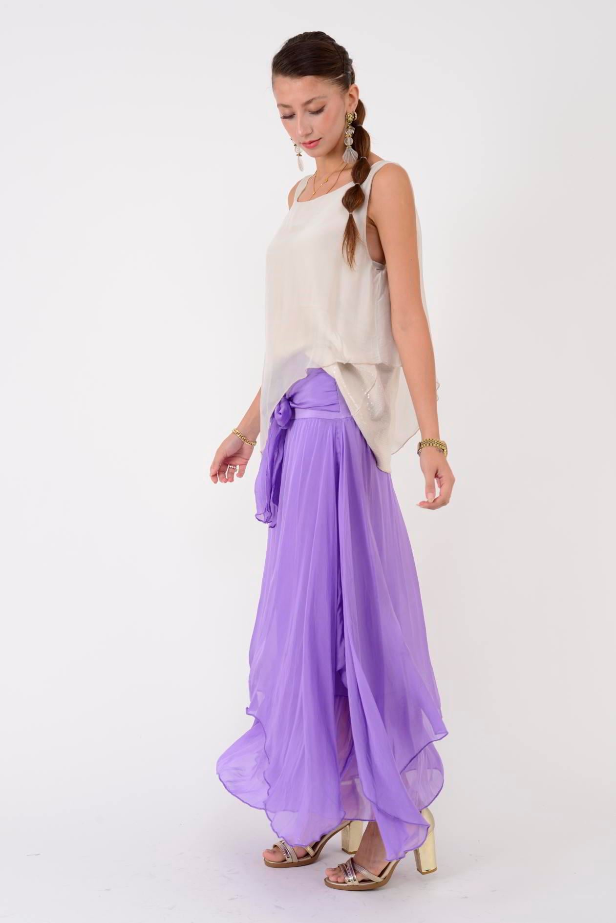 6087 KATLI İPEK ETEK