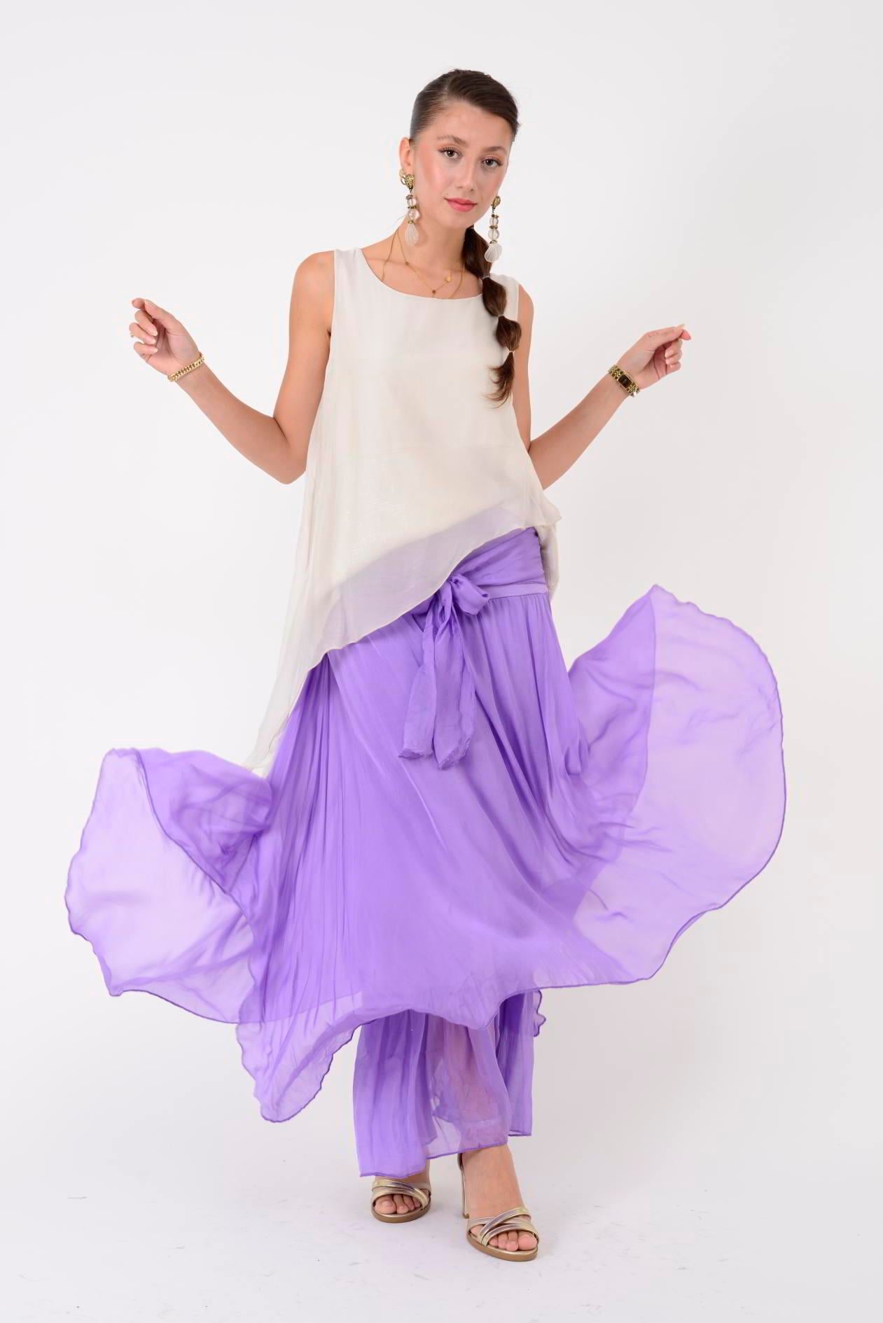 6087 KATLI İPEK ETEK