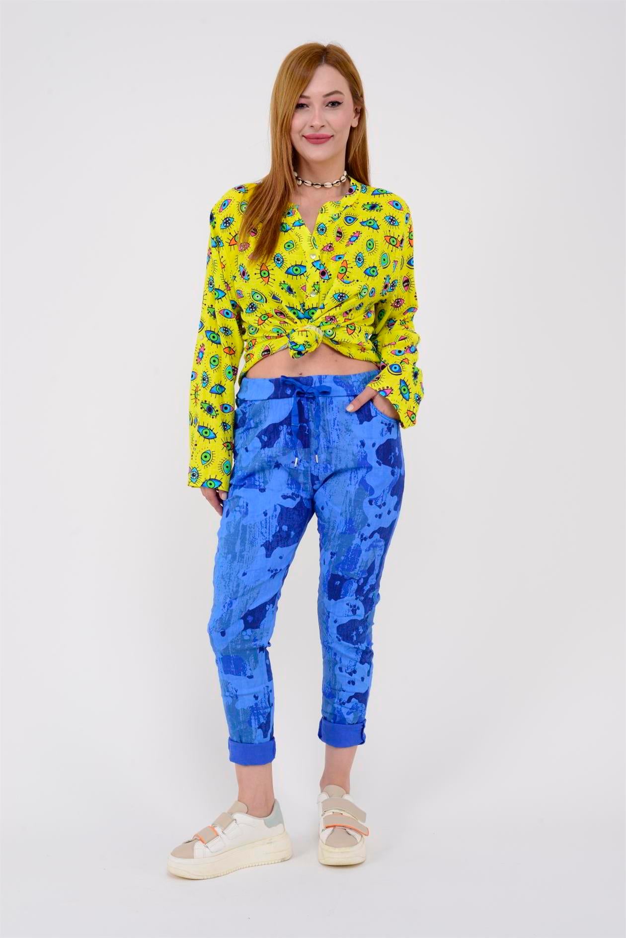 6175 KAMUFLAJ GABARDİN PANTOLON