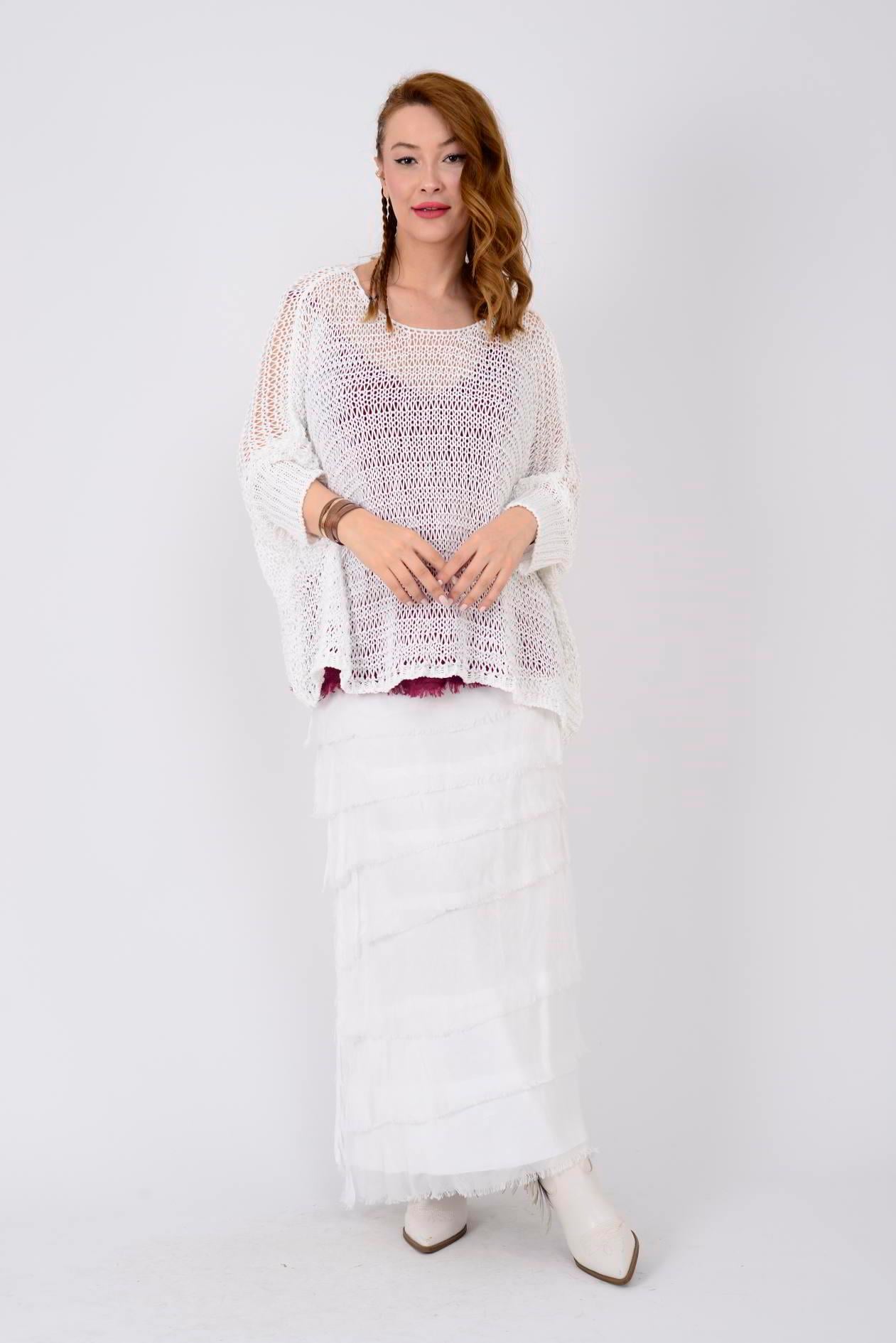 72833 MERRY MERSERİZE BLUZ