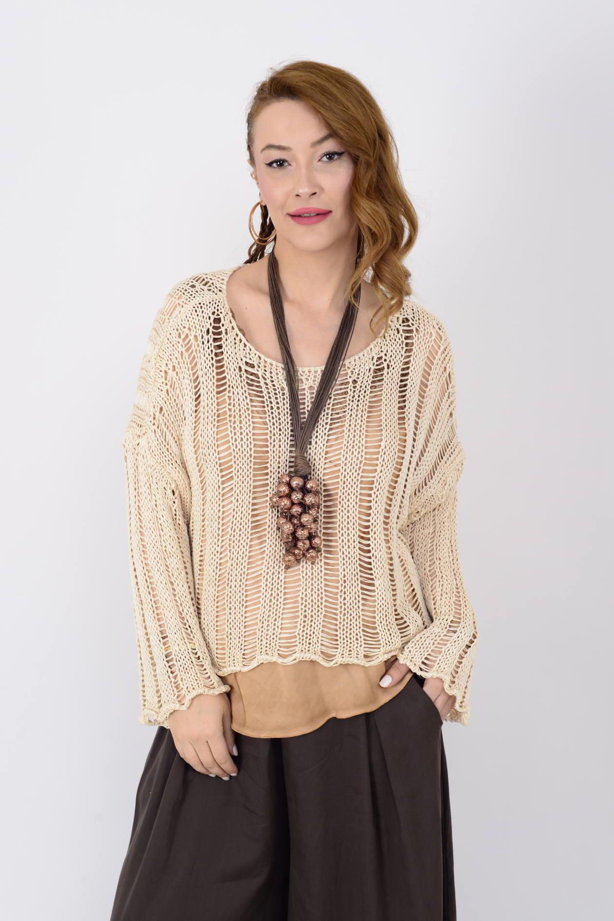 72865 MERRY MERSERİZE BLUZ