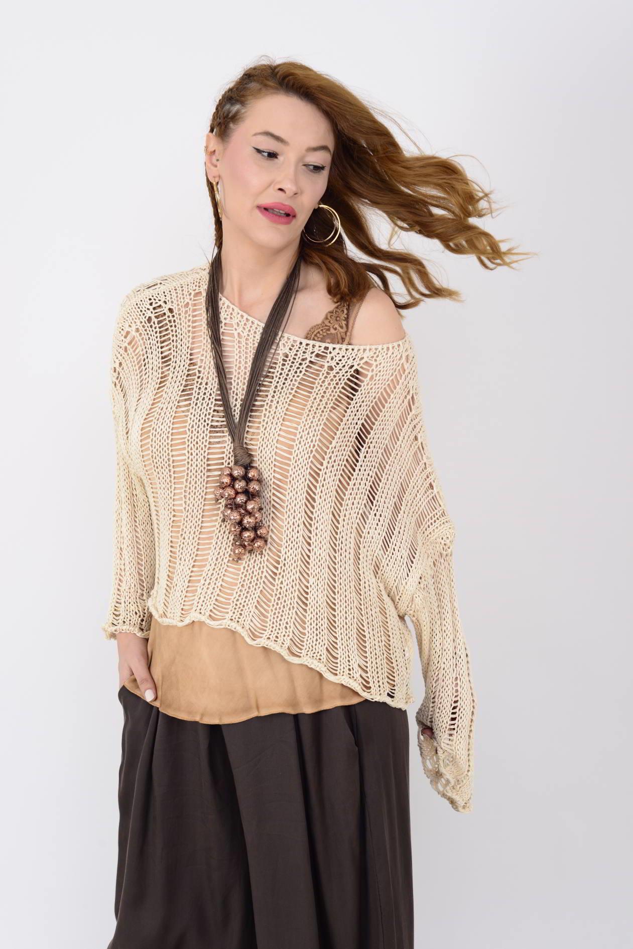 72865 MERRY MERSERİZE BLUZ