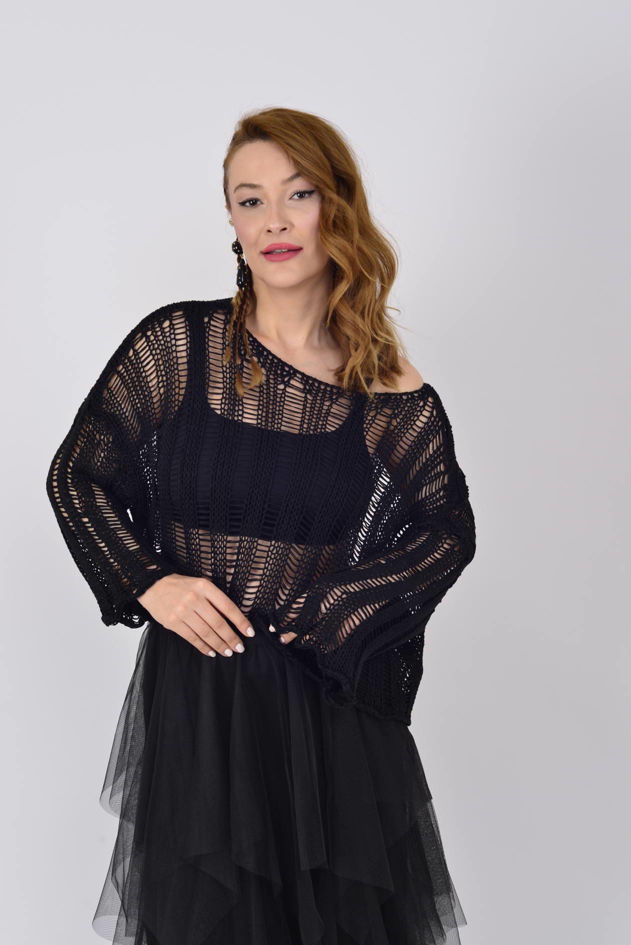 72865 MERRY MERSERİZE BLUZ