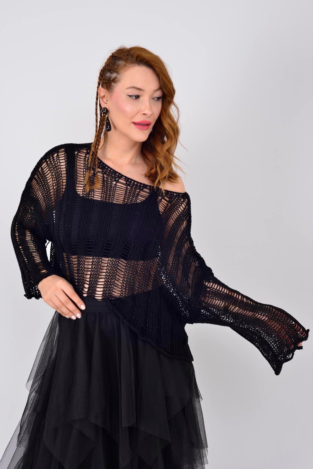 72865 MERRY MERSERİZE BLUZ