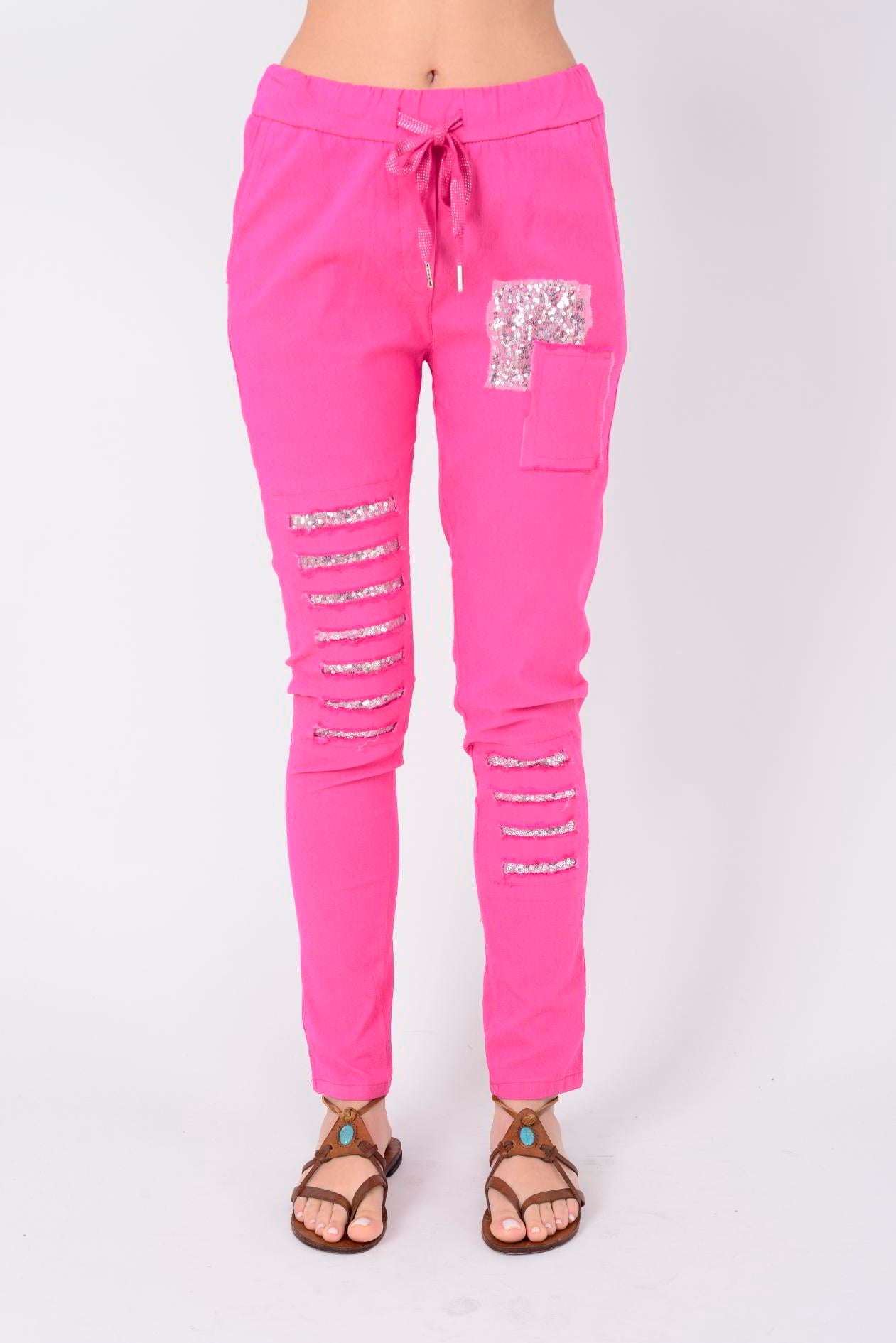 8632 PAYET DETAYLI GABARDİN PANTOLON