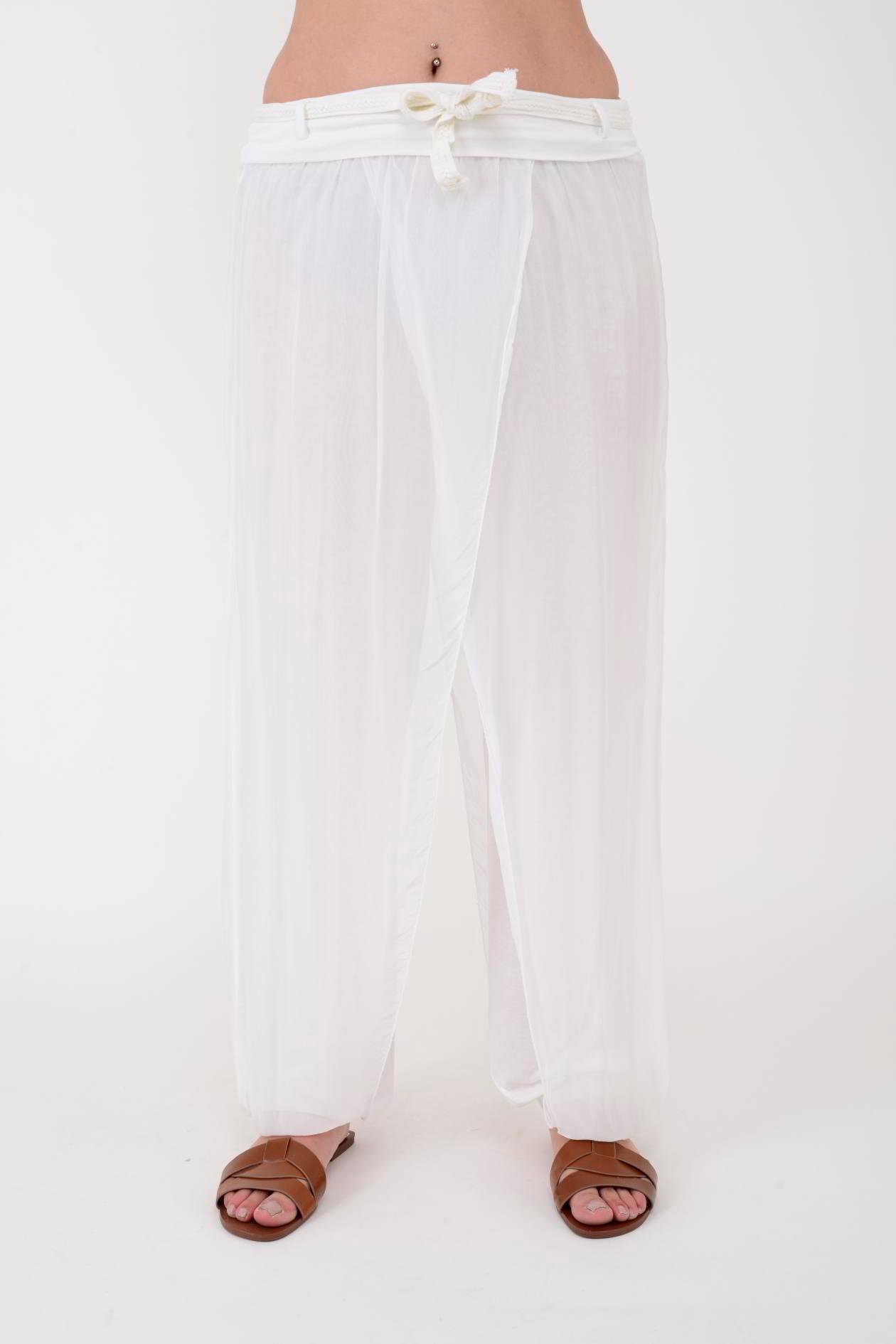 8915 BAĞLAMALI İPEK ŞALVAR