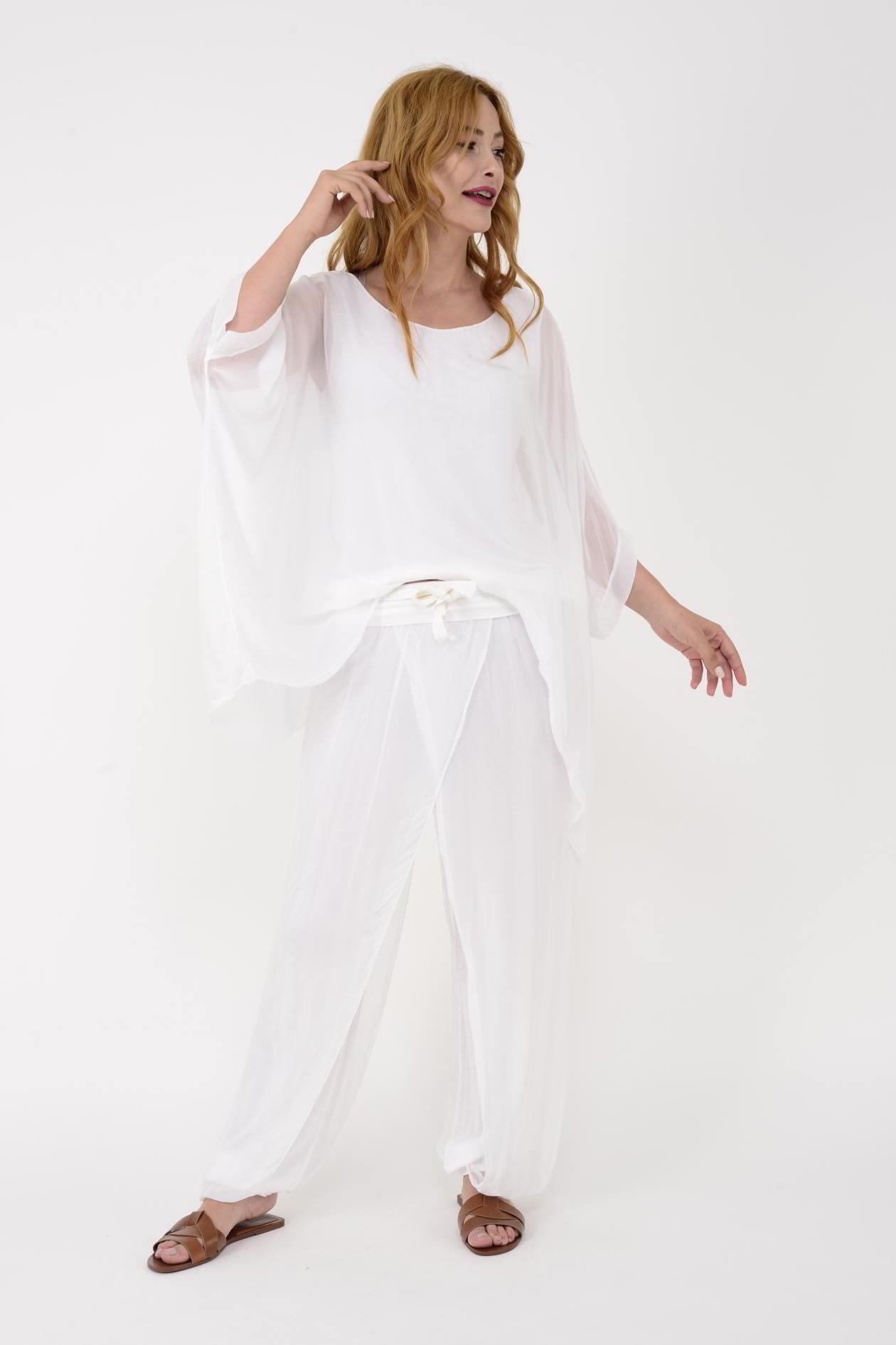 8915 BAĞLAMALI İPEK ŞALVAR