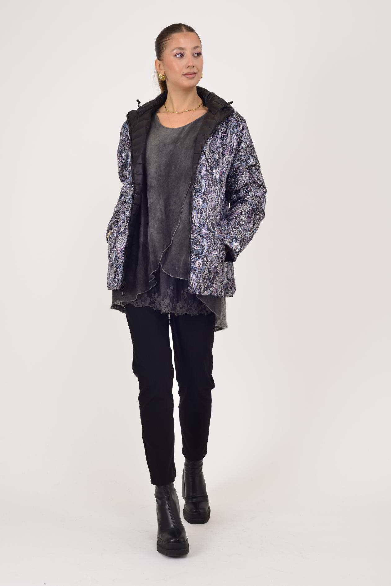 8963 TWIN ÇİFT TARAFLI KAPİTONE MONT