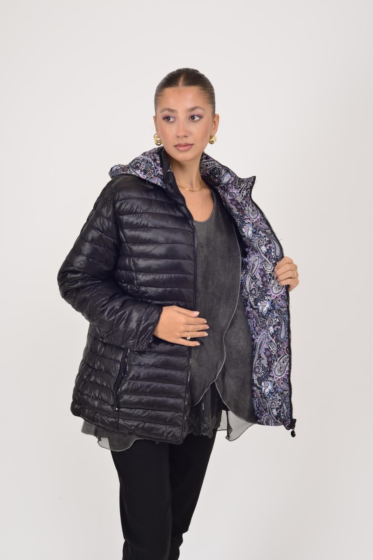 8963 TWIN ÇİFT TARAFLI KAPİTONE MONT