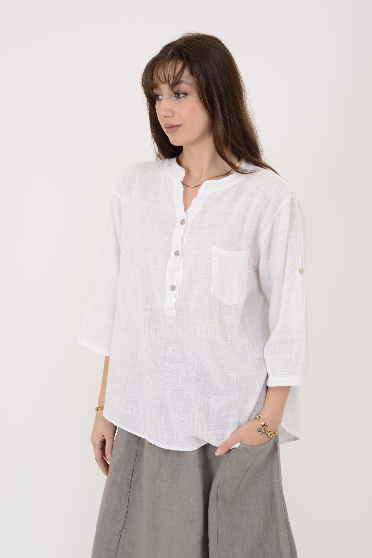 A0026 CEP DETAYLI GÖMLEK