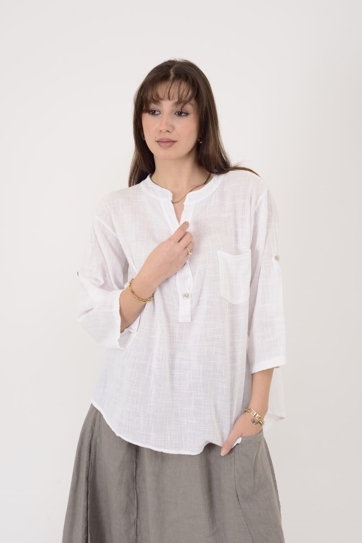 A0026 CEP DETAYLI GÖMLEK