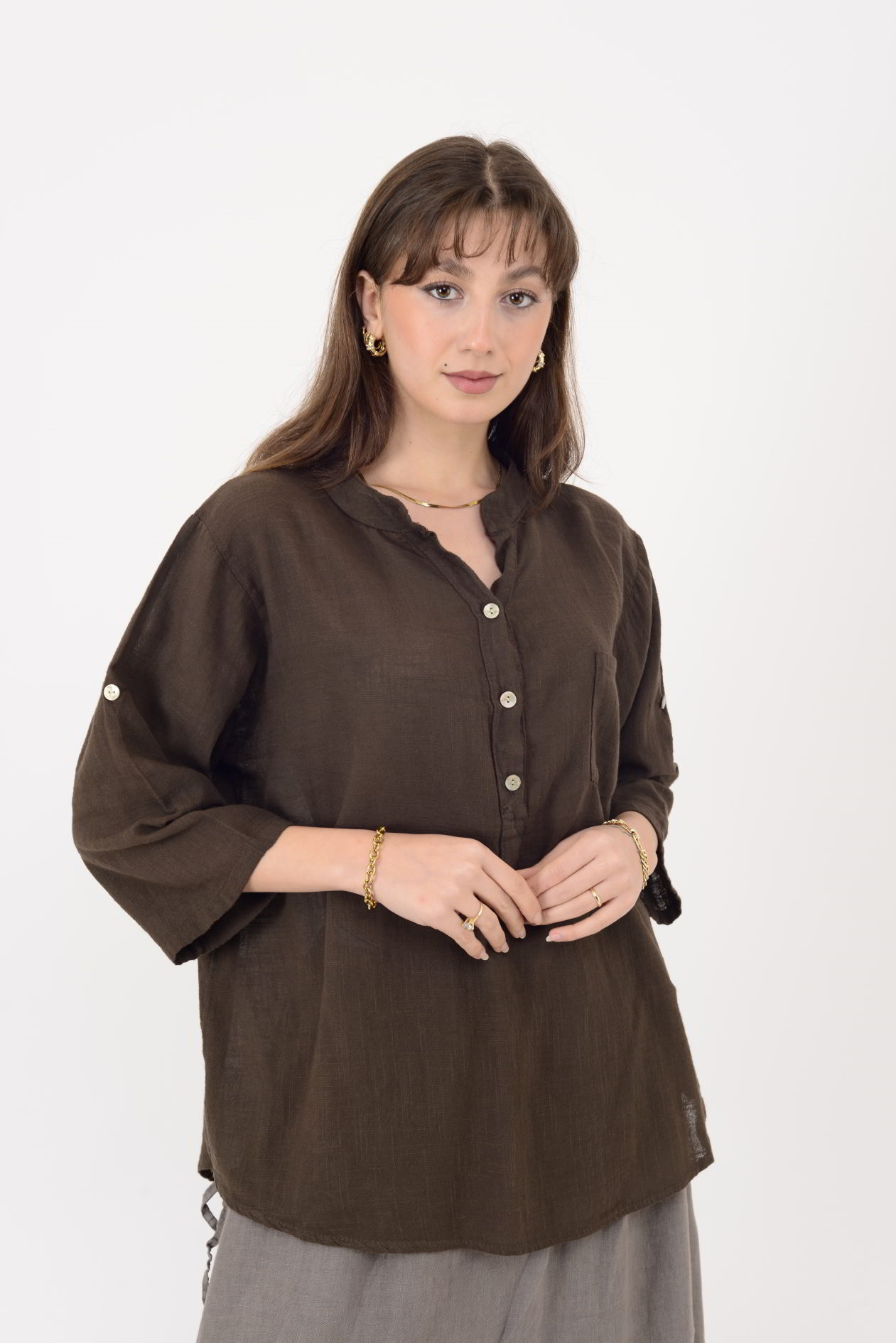 A0026 CEP DETAYLI GÖMLEK