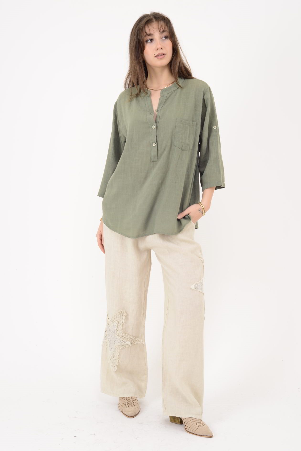 A0026 CEP DETAYLI GÖMLEK