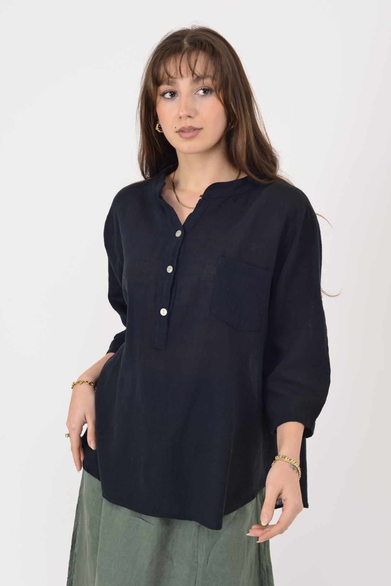 A0026 CEP DETAYLI GÖMLEK