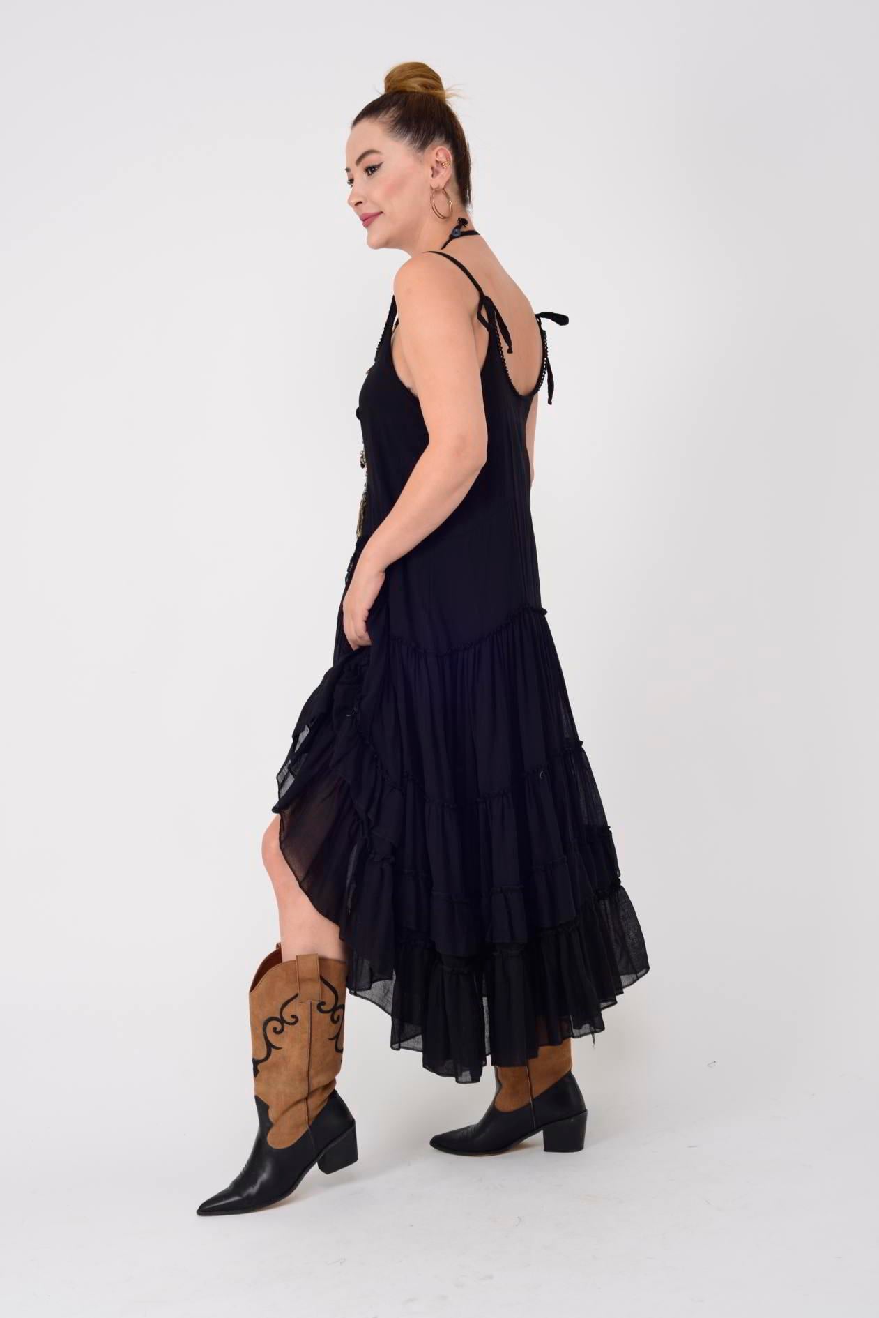 AN10475 KARMEN ELBİSE