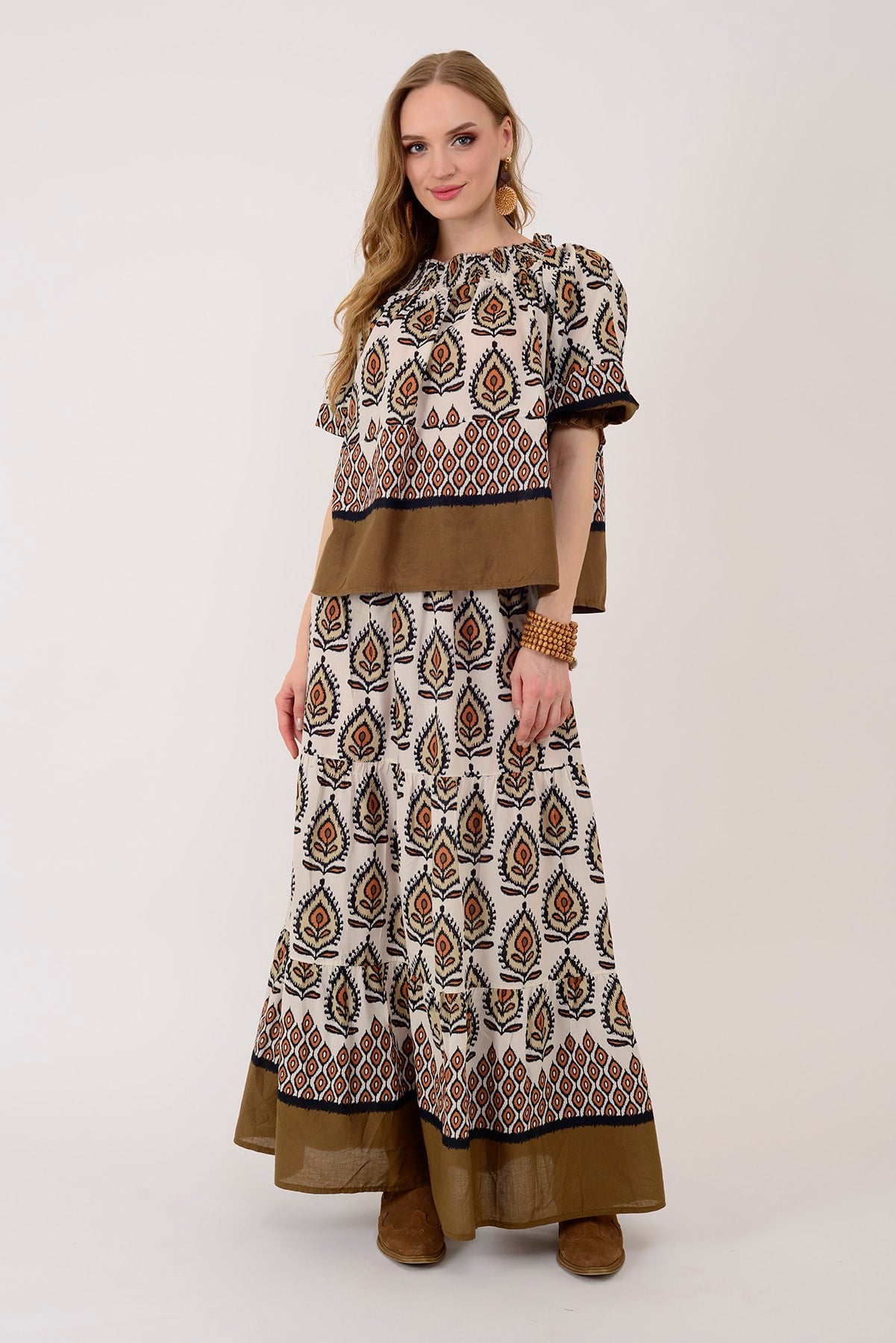 AN10644 MARİN MADONNA YAKA 2Lİ TAKIM