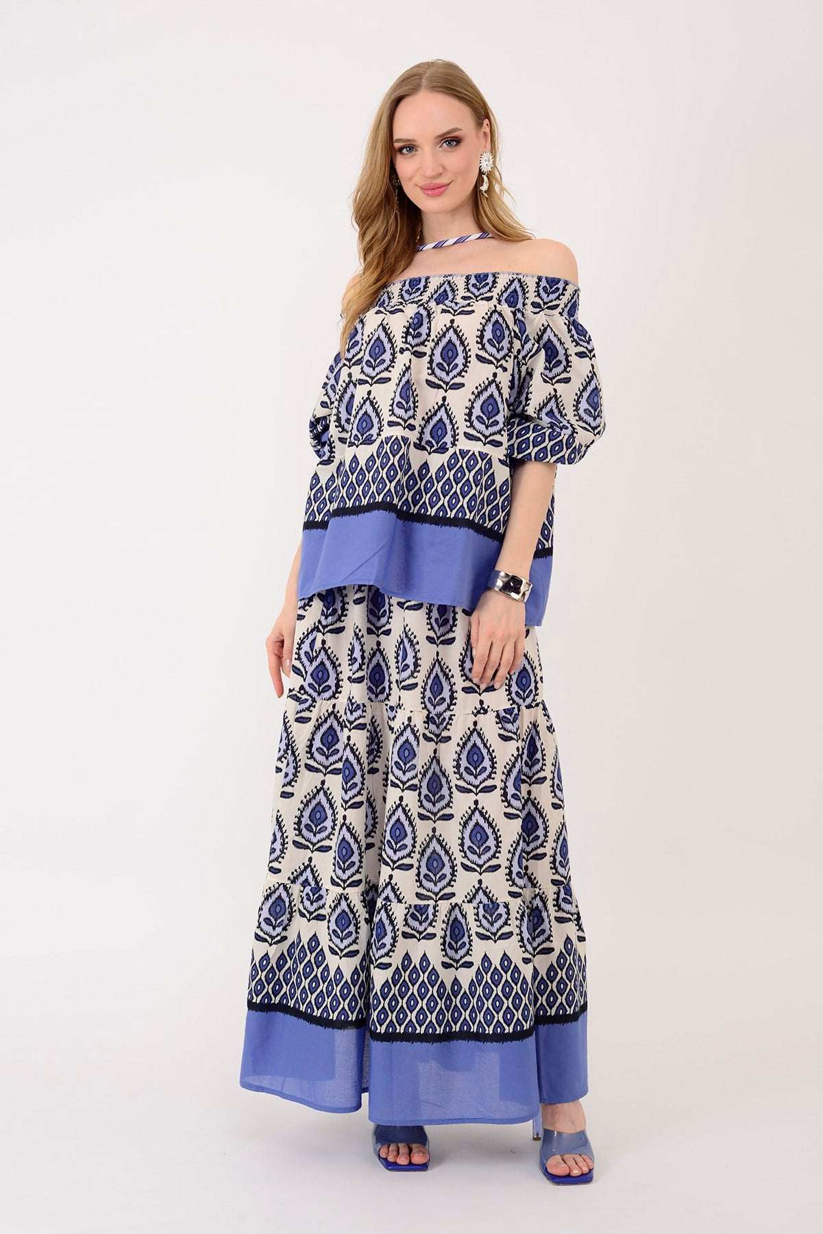AN10644 MARİN MADONNA YAKA 2Lİ TAKIM