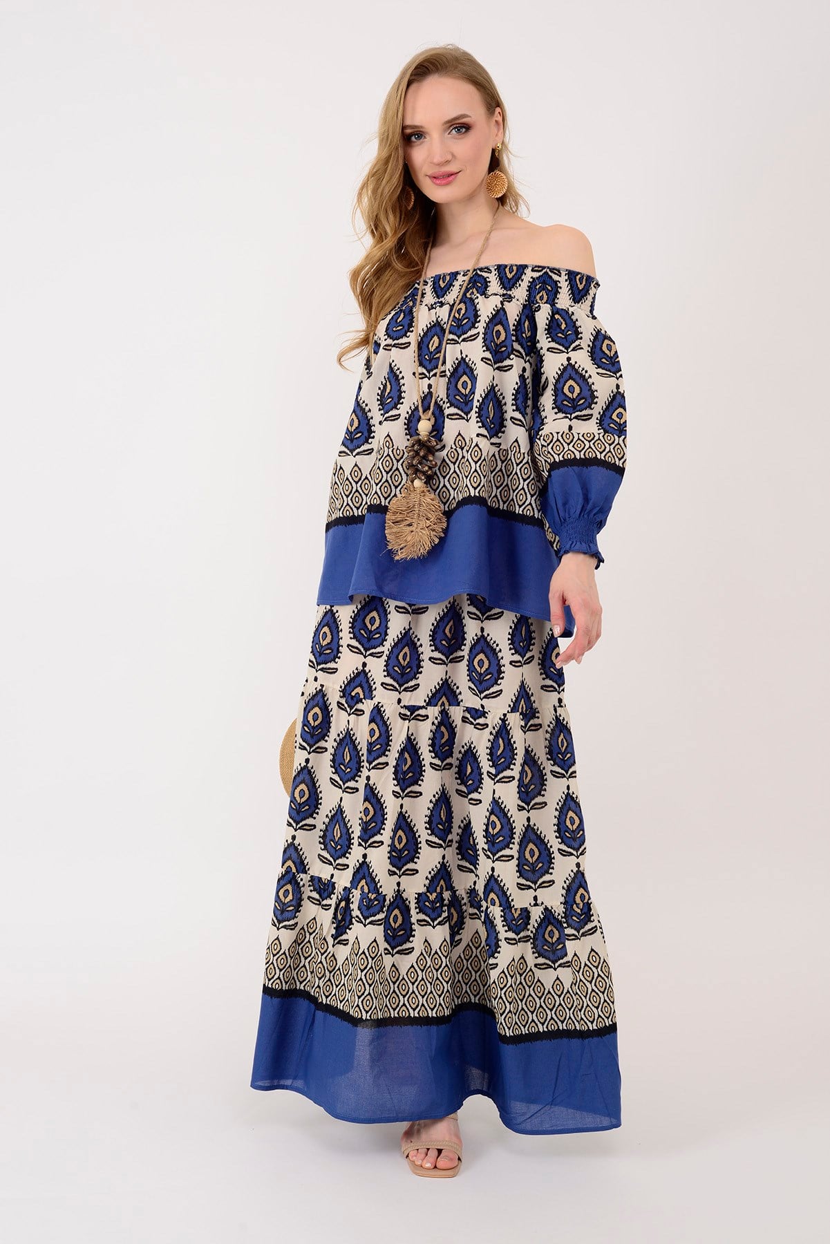 AN10644 MARİN MADONNA YAKA 2Lİ TAKIM