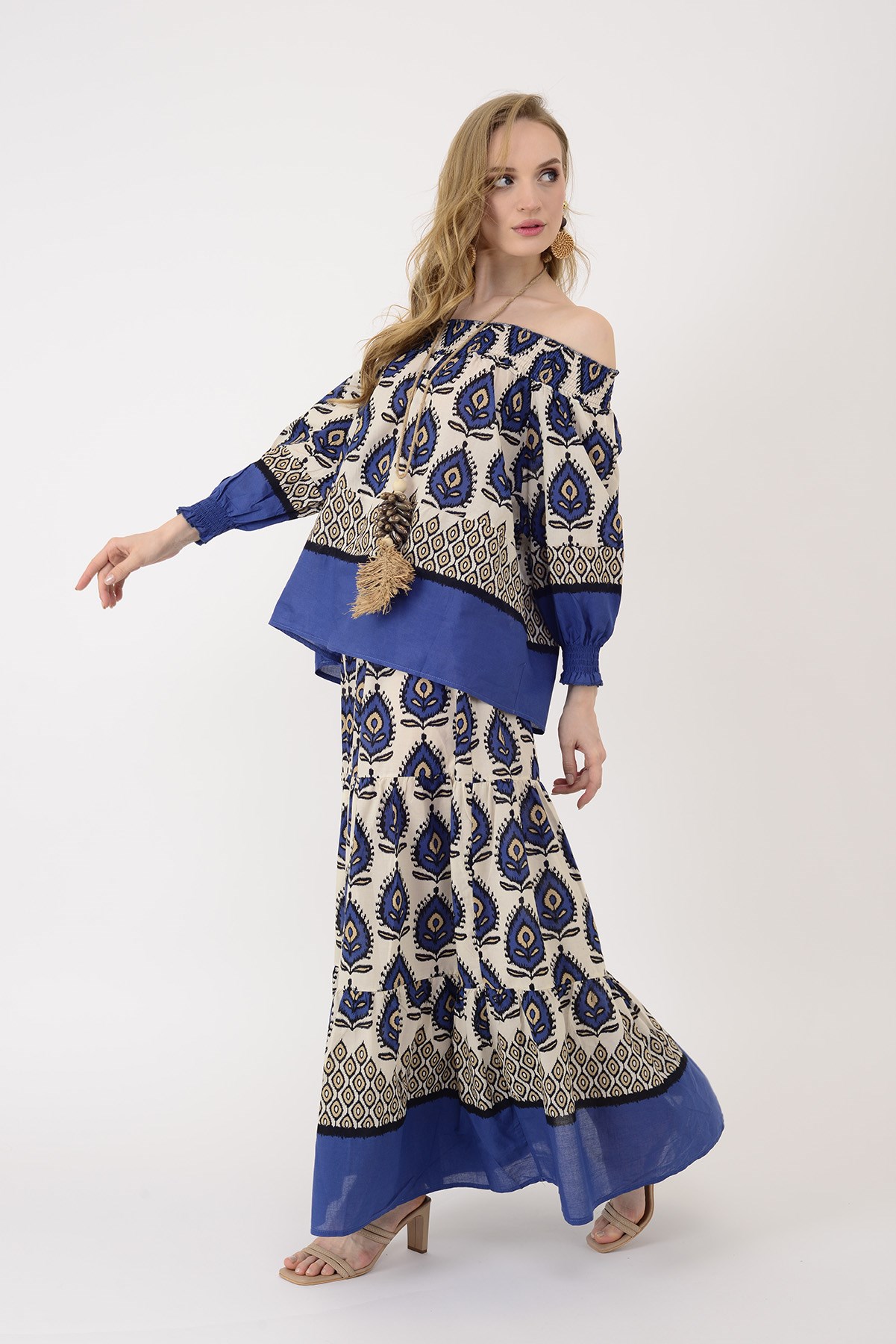 AN10644 MARİN MADONNA YAKA 2Lİ TAKIM