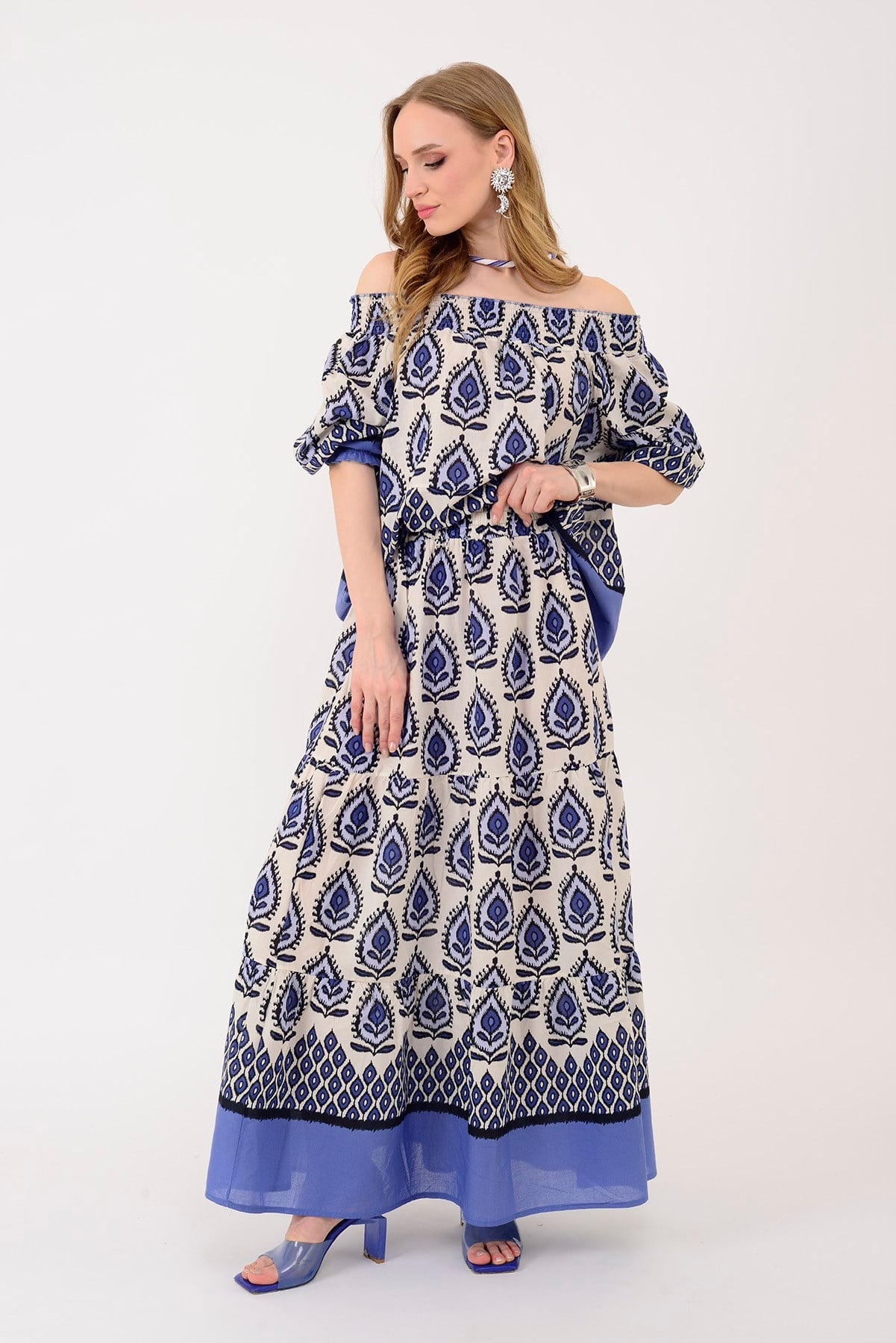 AN10644 MARİN MADONNA YAKA 2Lİ TAKIM