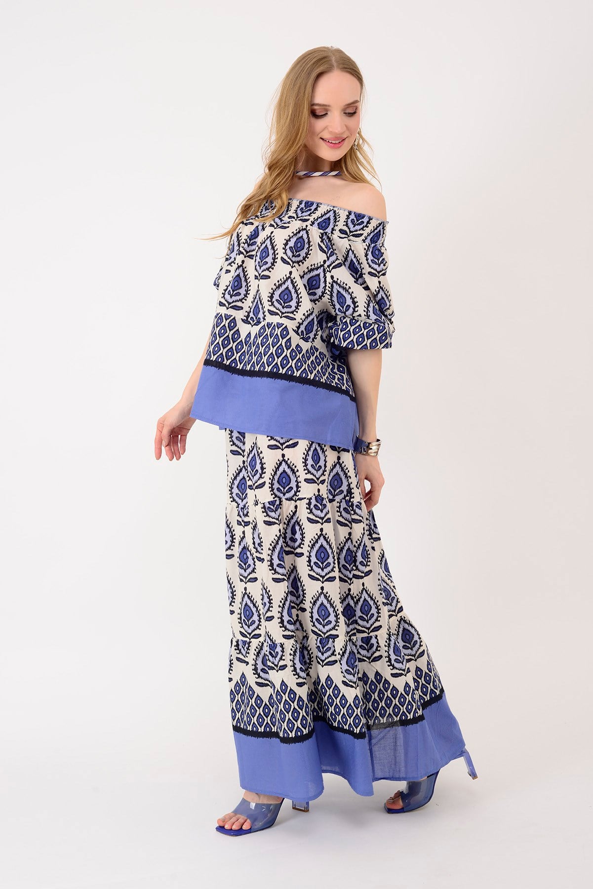 AN10644 MARİN MADONNA YAKA 2Lİ TAKIM