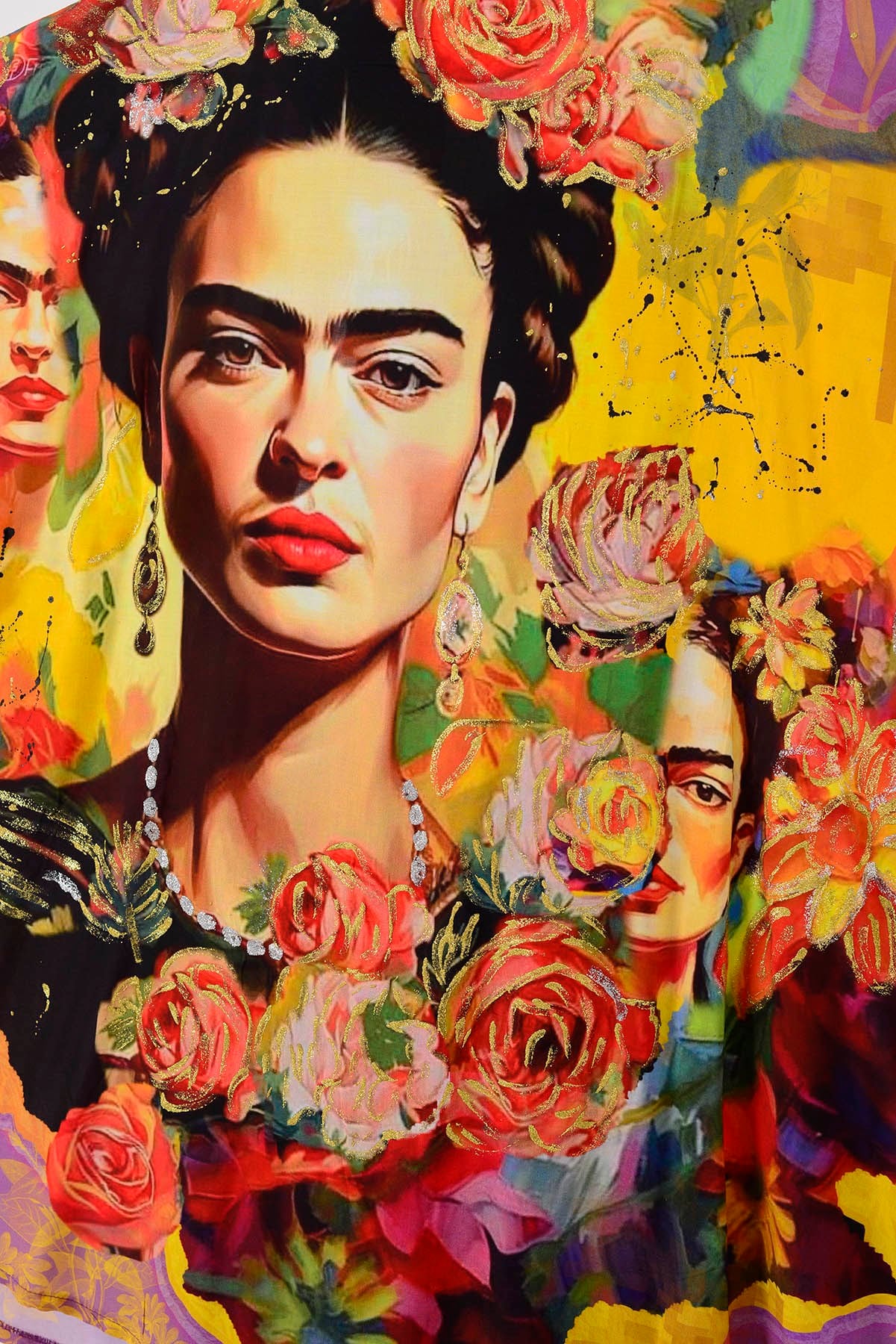 AN4015 FRİDA DESEN KİMONO