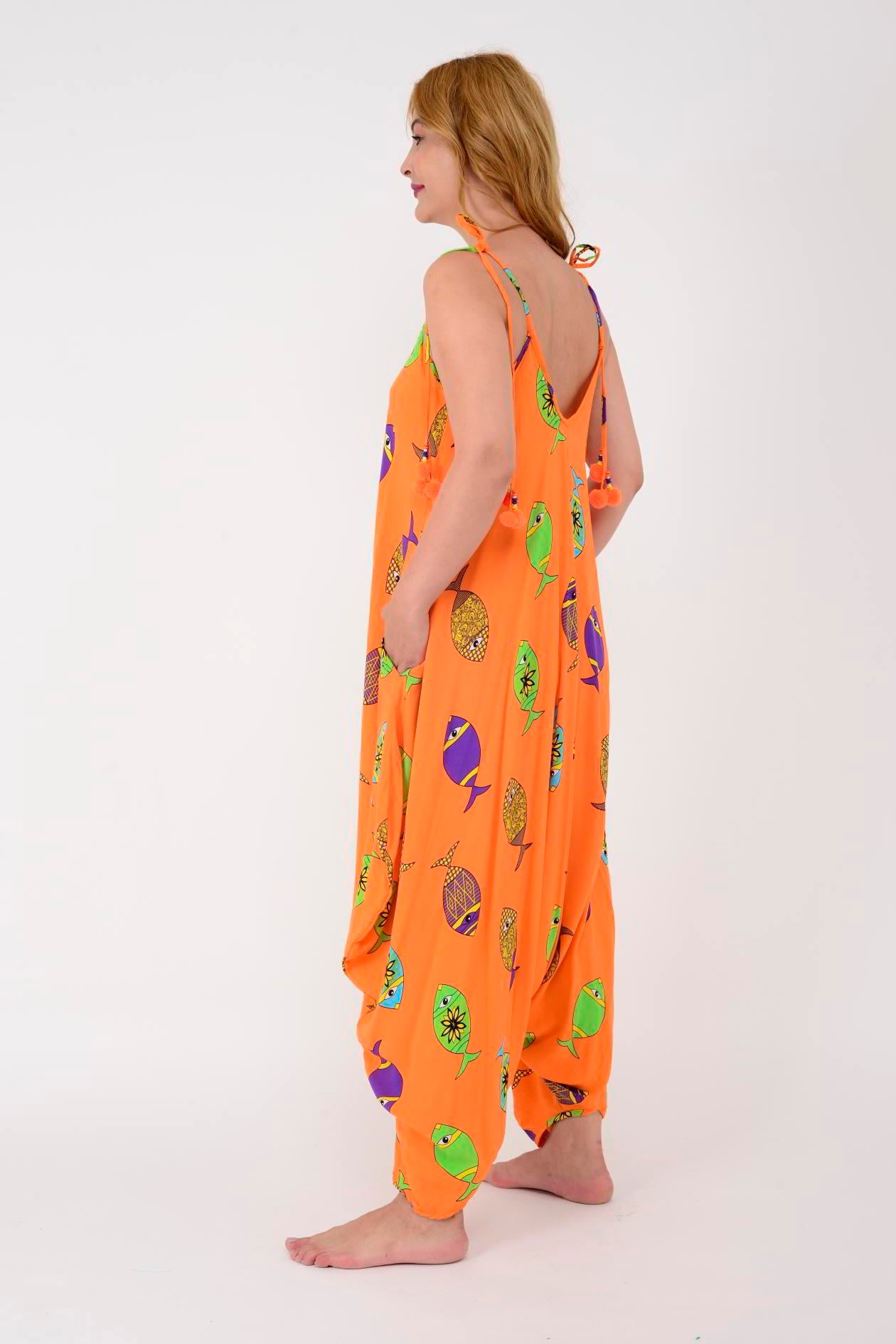 AS34 BALIK DESEN PÜSKÜLLÜ BOHO TULUM