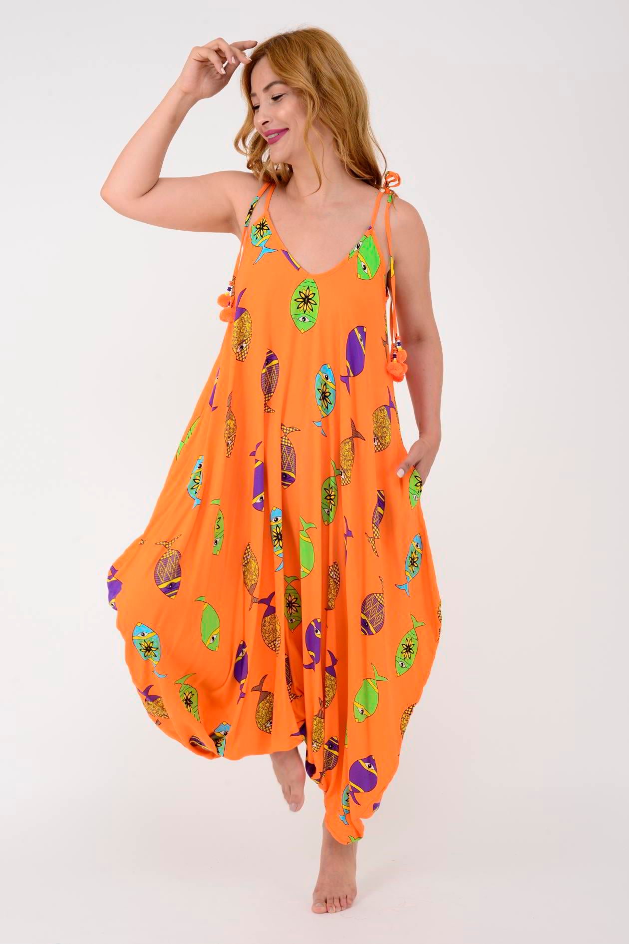 AS34 BALIK DESEN PÜSKÜLLÜ BOHO TULUM