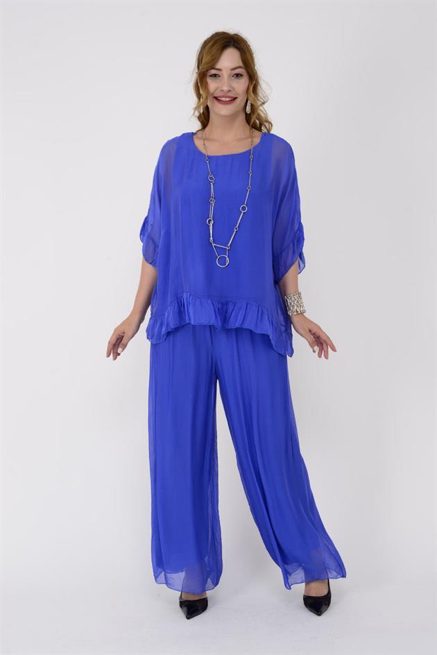 01033 WES İPEK PANTOLON