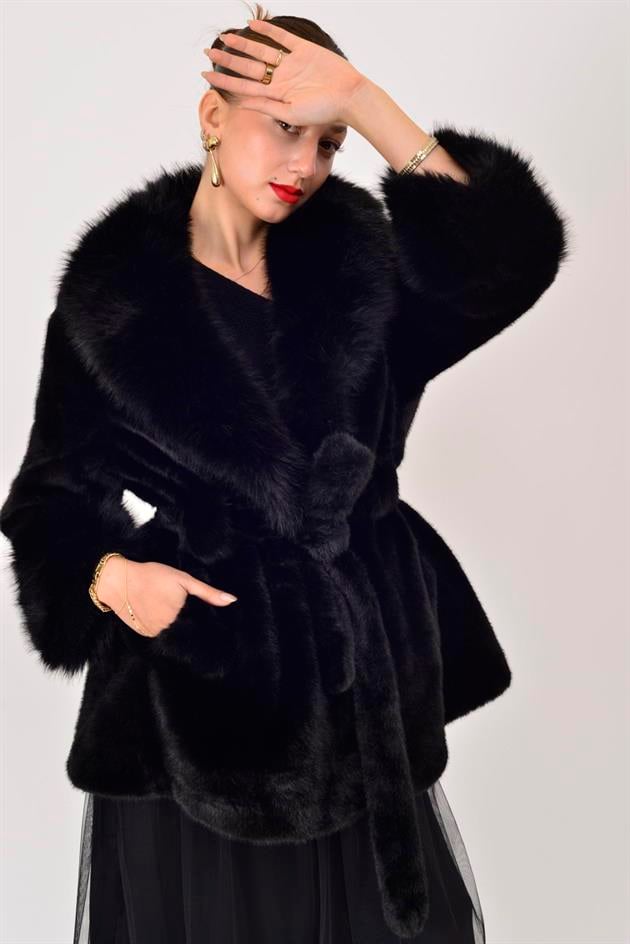 18400 VIOLA KEMER DETAYLI KÜRK